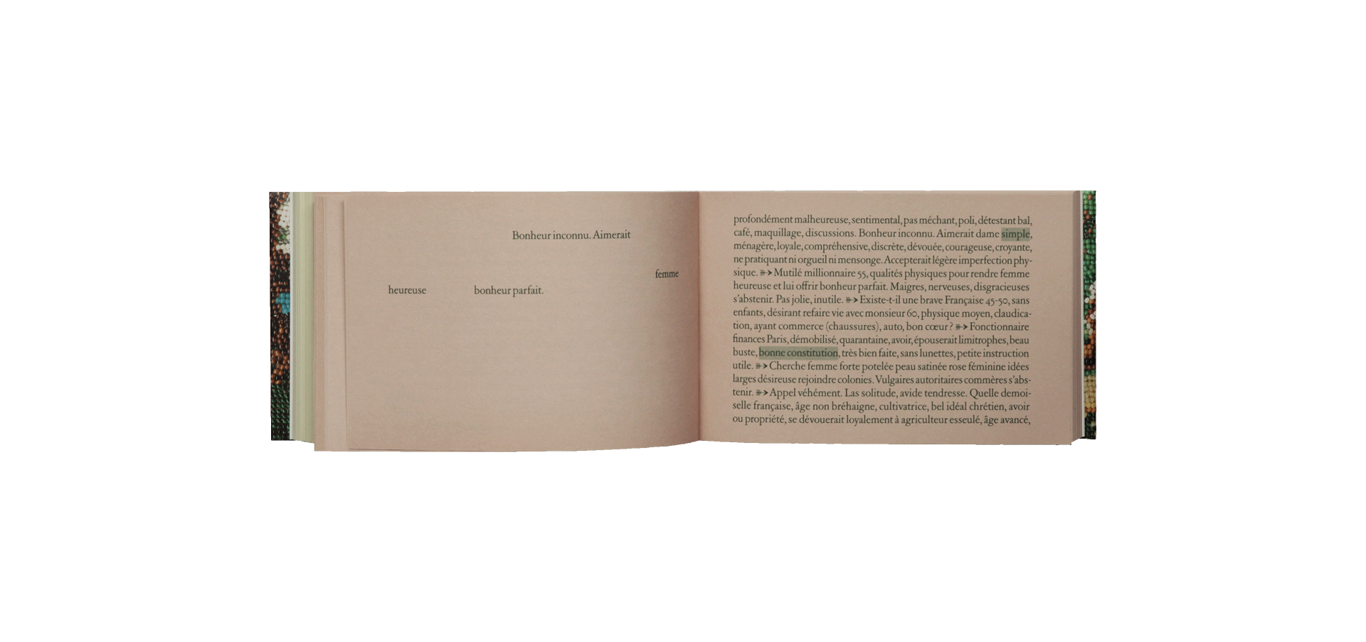 Sans lui Sophie Calle Atelier EXB / Cent pages 2023