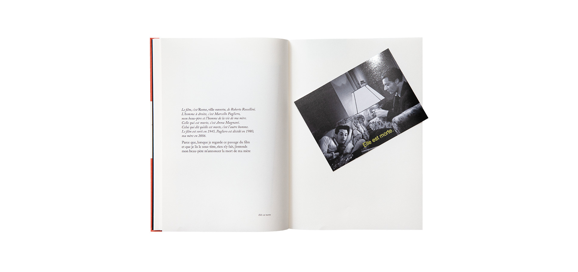Because — Sophie Calle, Atelier EXB, 2018 / English edition