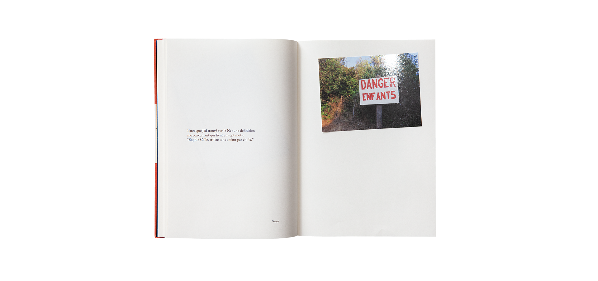Because — Sophie Calle, Atelier EXB, 2018 / English edition