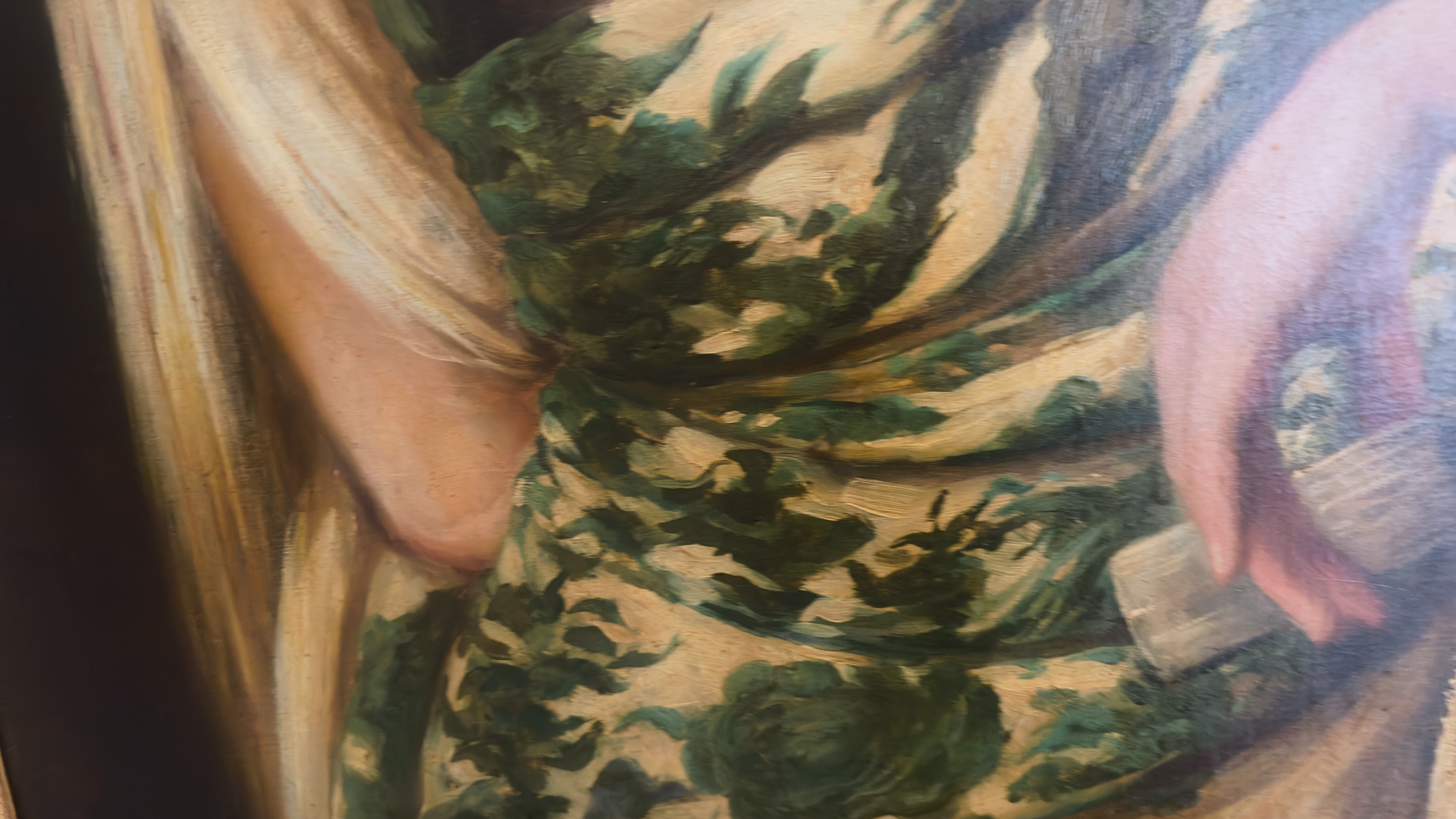 Femme avec Mantón — J. Alarcón, vers 1880