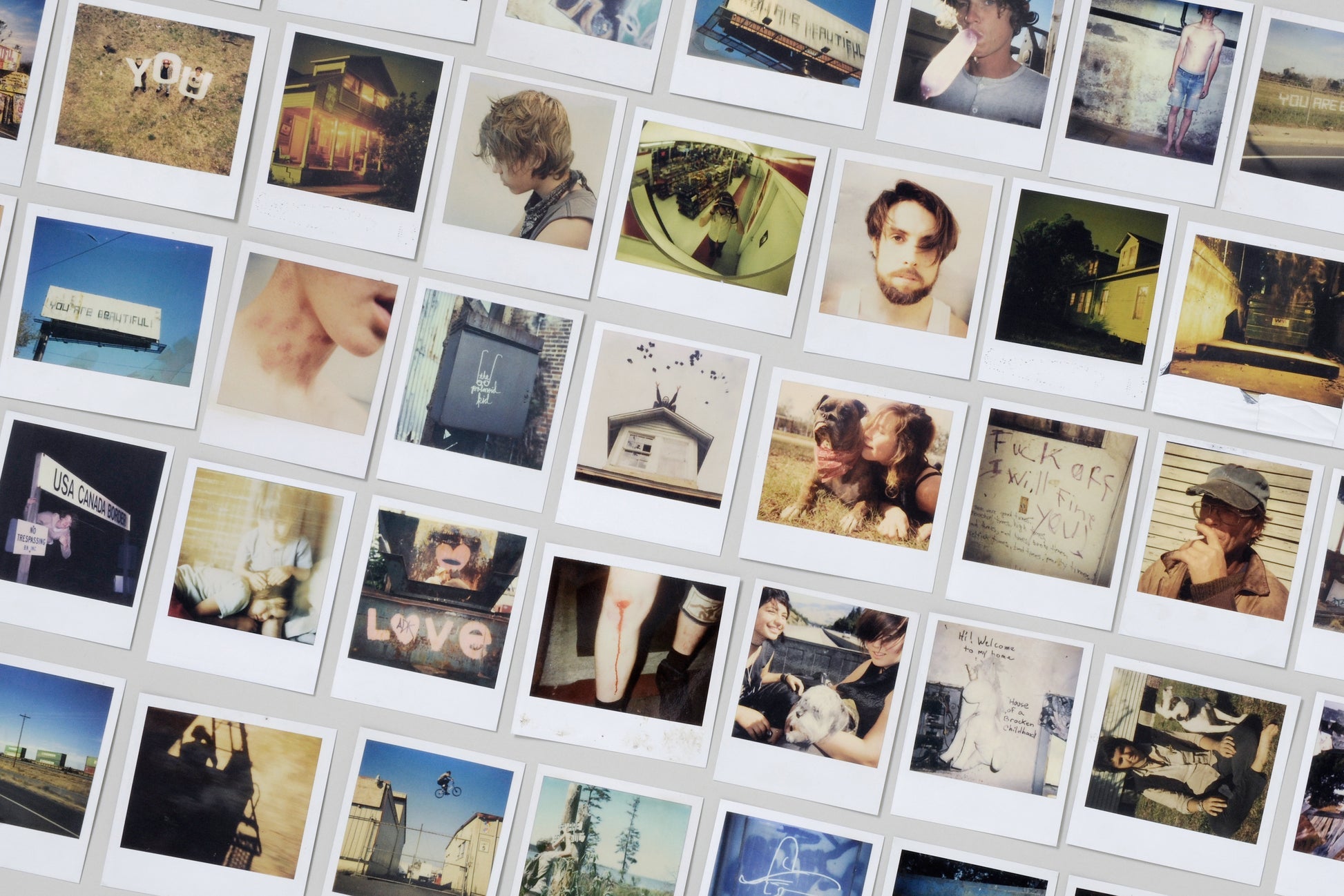 Polaroid Kid — Mike Brodie (coffret de 50 reproductions de polaroïds)