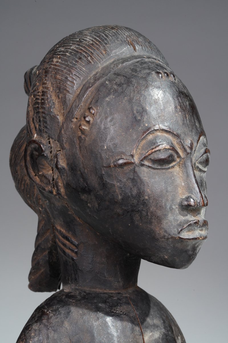 Blolo Bla, M'bahiakro, sculpture rituelle Baoulé