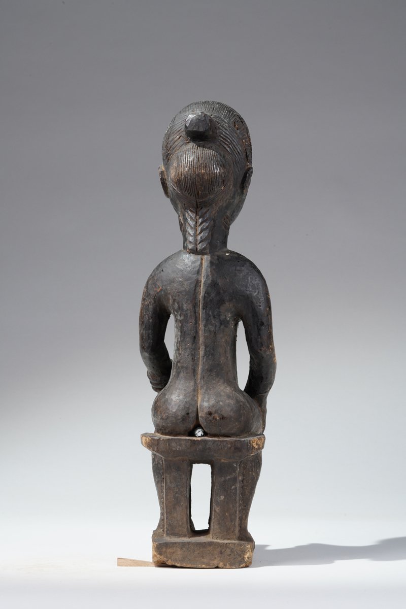 Blolo Bla, M'bahiakro, sculpture rituelle Baoulé