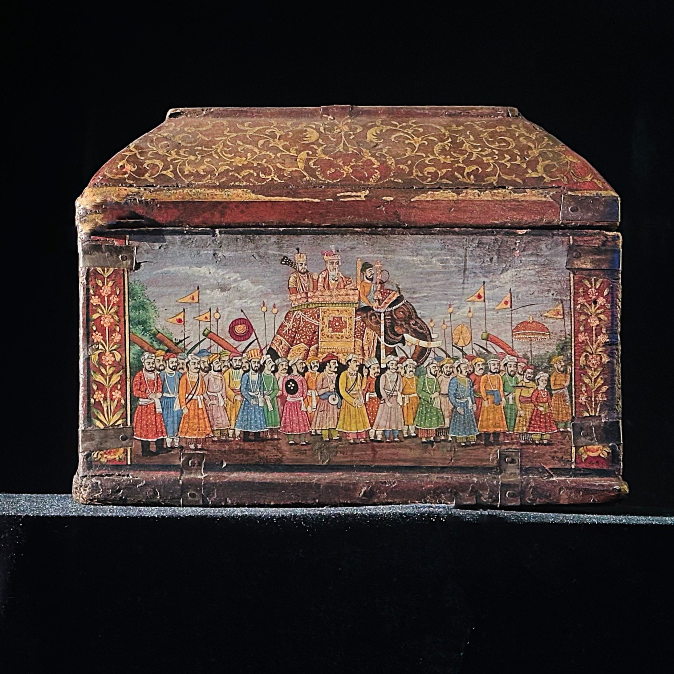 Hand-Painted Dowry Chest, Rajasthan / Gujarat, ca. 1780–1850