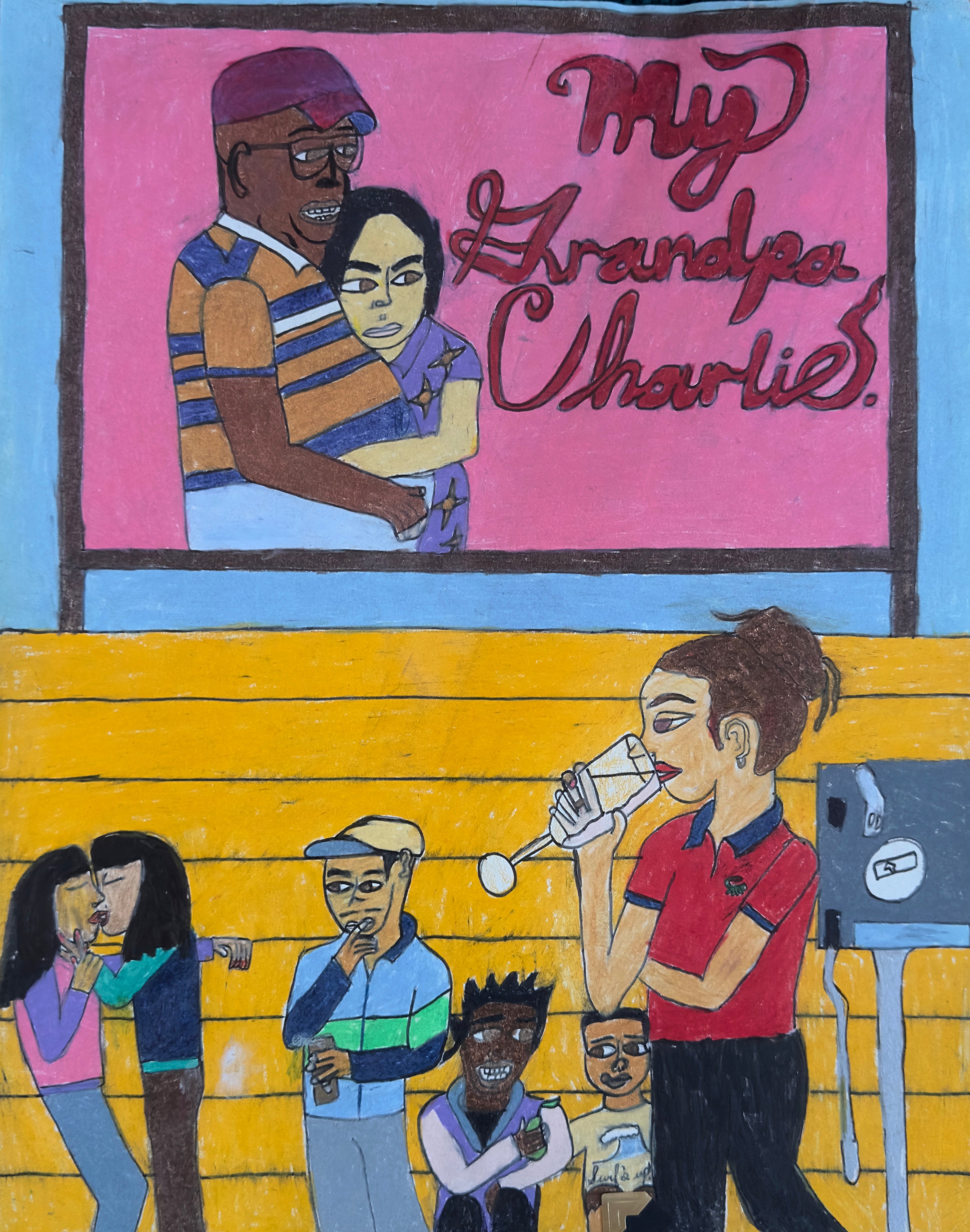 “Art school taught them well.” — Drawing on Bristol Paper
