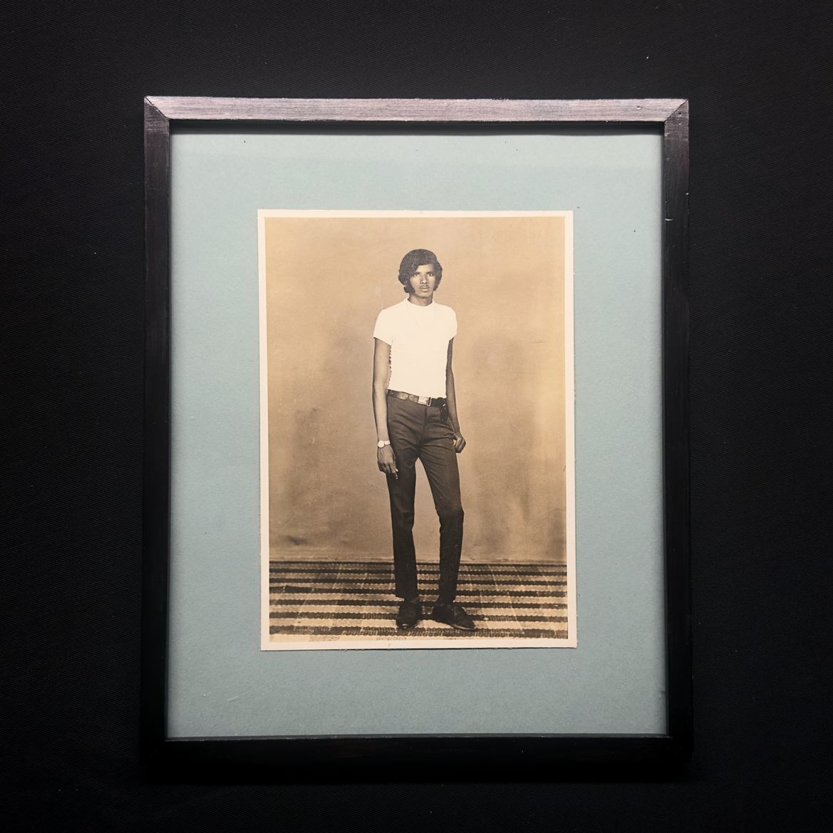 Boy from Rajputana — Delhi Studio Portrait, c.1960s