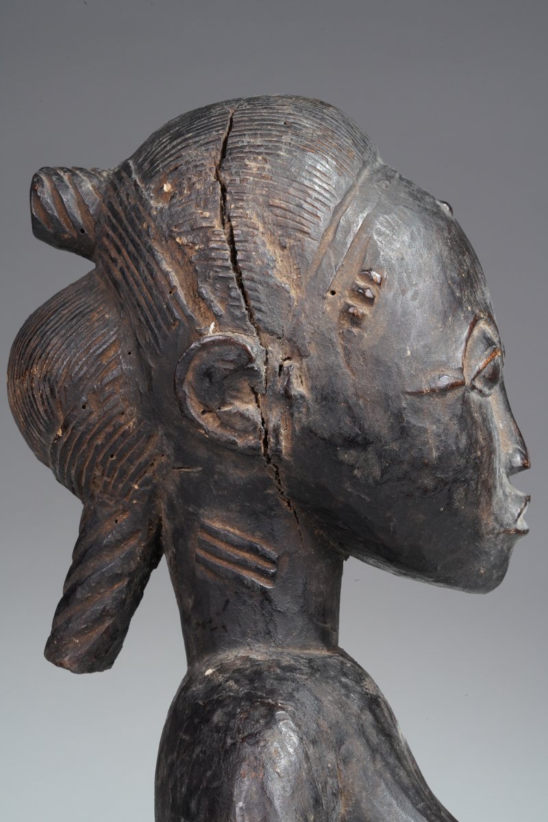Blolo Bla, M'bahiakro, sculpture rituelle Baoulé