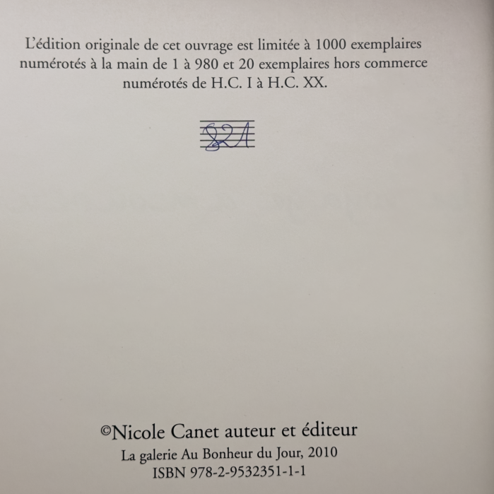 Le Voyage amoureux – Nicole Canet, Galerie Au Bonheur du Jour, 2010