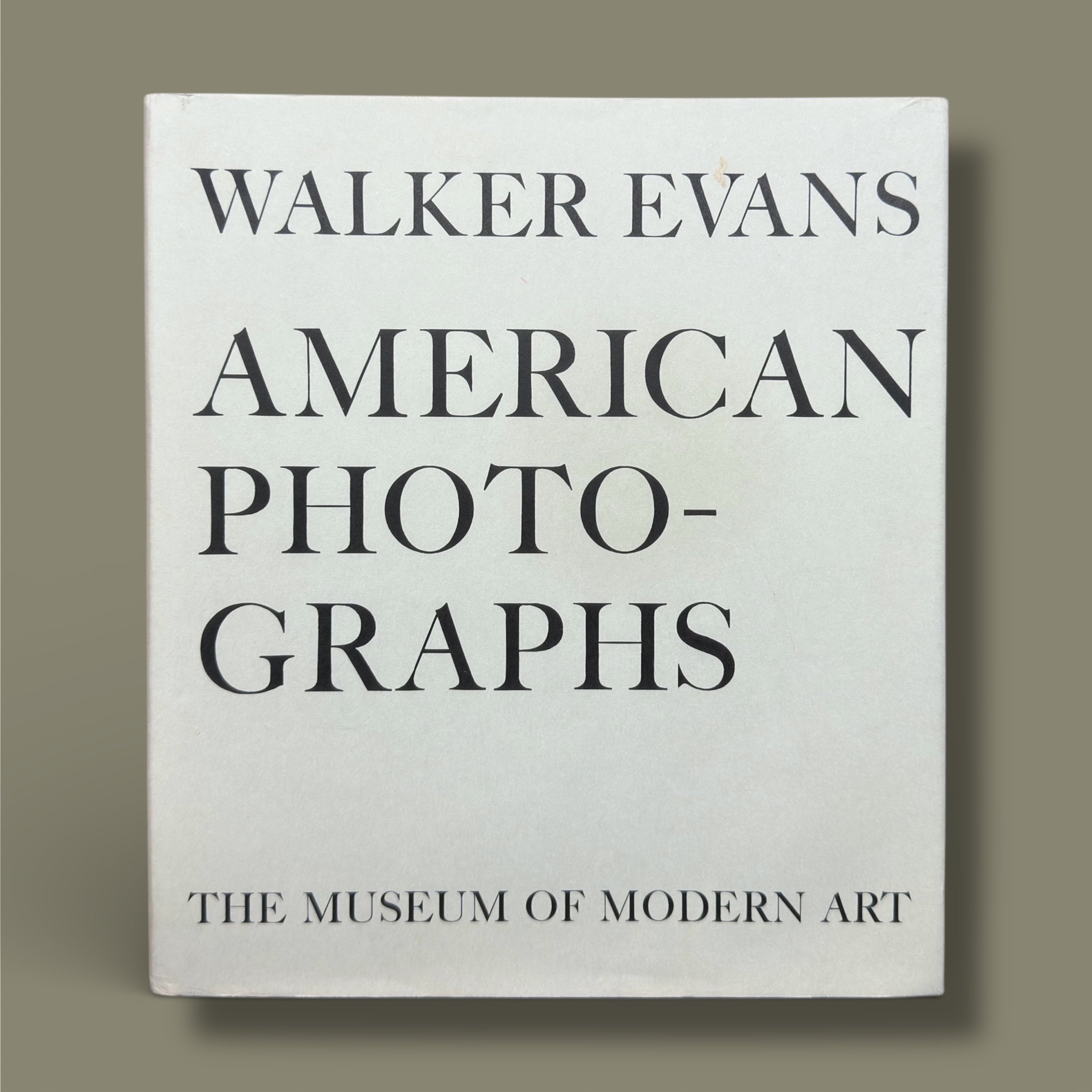 American Photographs — Walker Evans — 2012