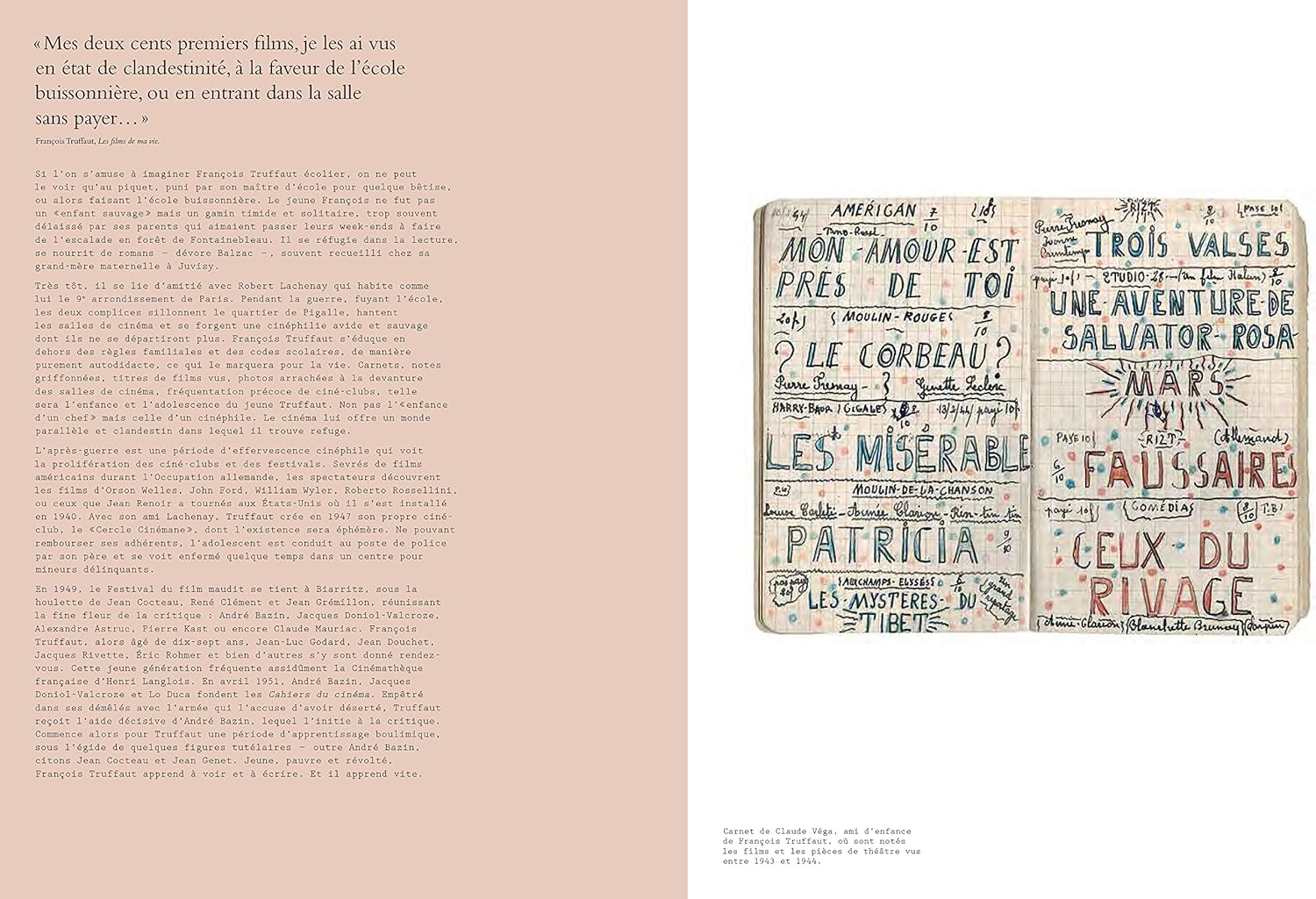 FRANÇOIS TRUFFAUT — Exhibition catalogue, 2014