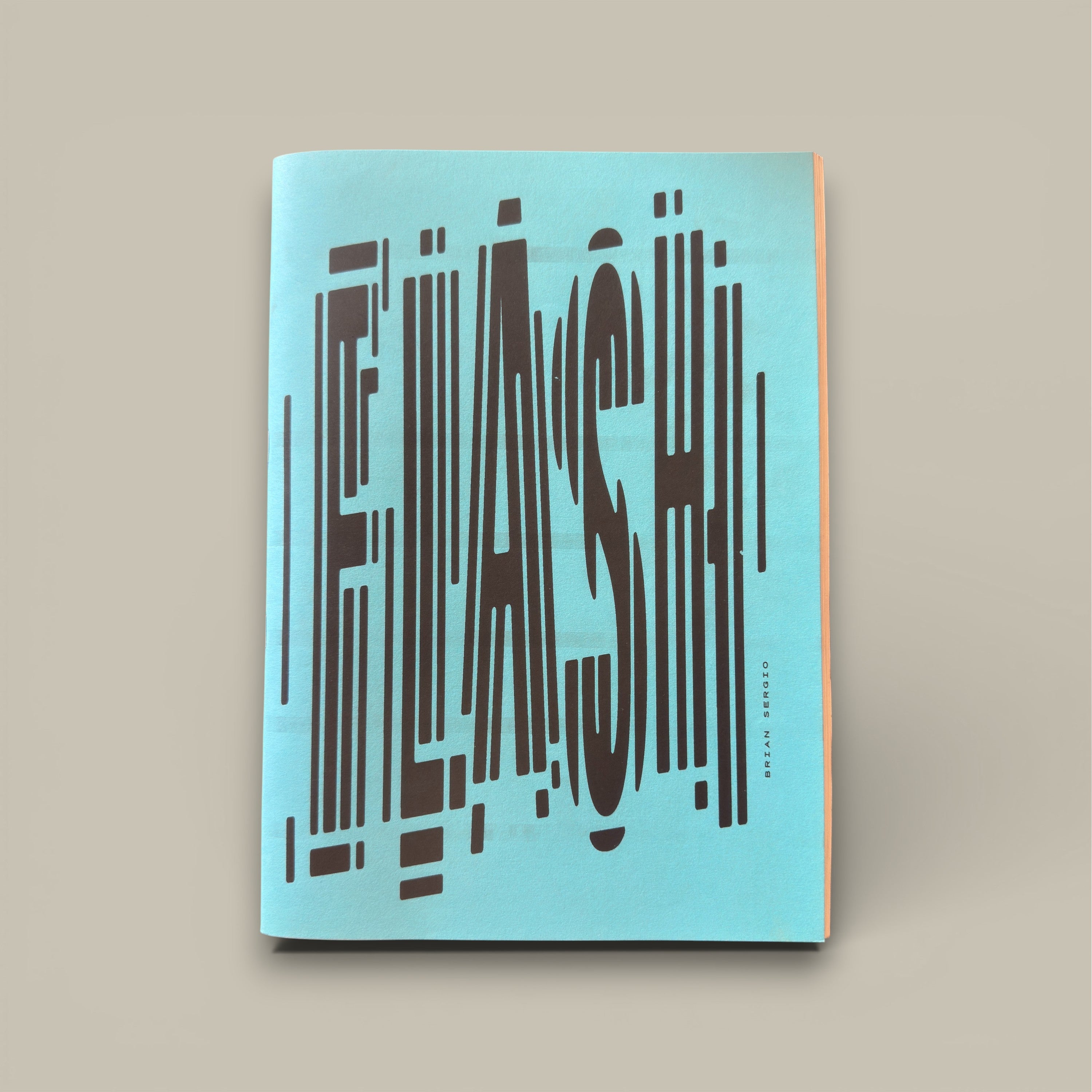 Flash — Brian Sergio, 2021, 1st Edition of 150, The Atelier Risographique / Editions Bessard