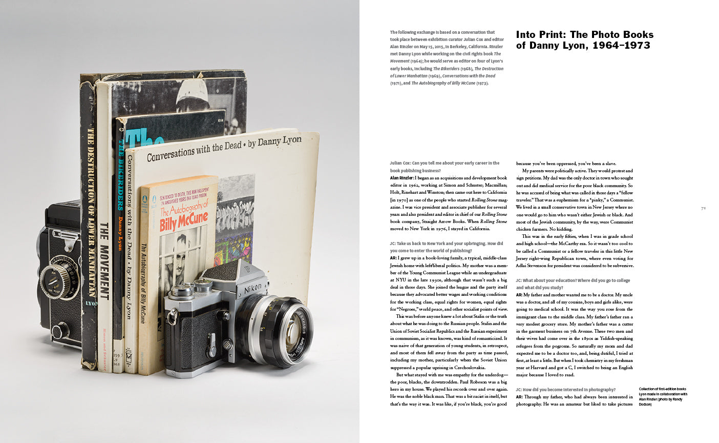 Message to the Future – Danny Lyon – Yale University Press – 2016