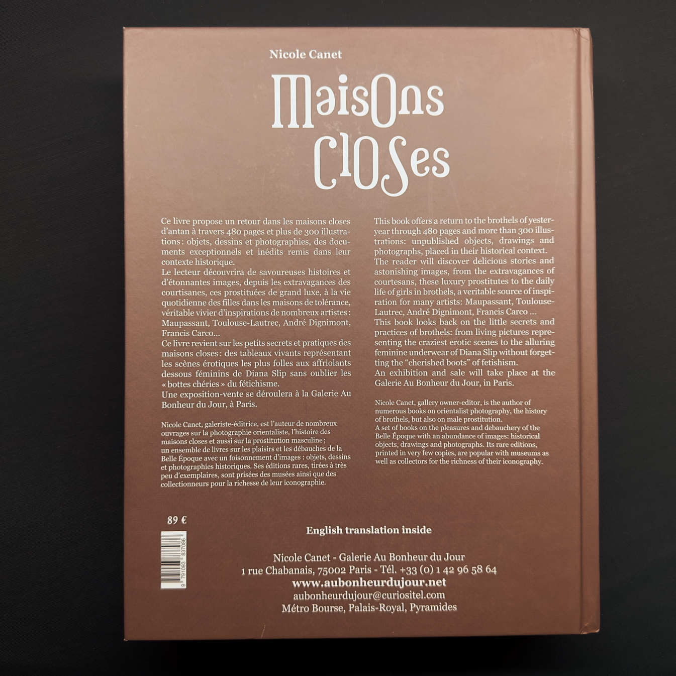 Maisons Closes – Nicole Canet, Galerie Au Bonheur du Jour, 2021