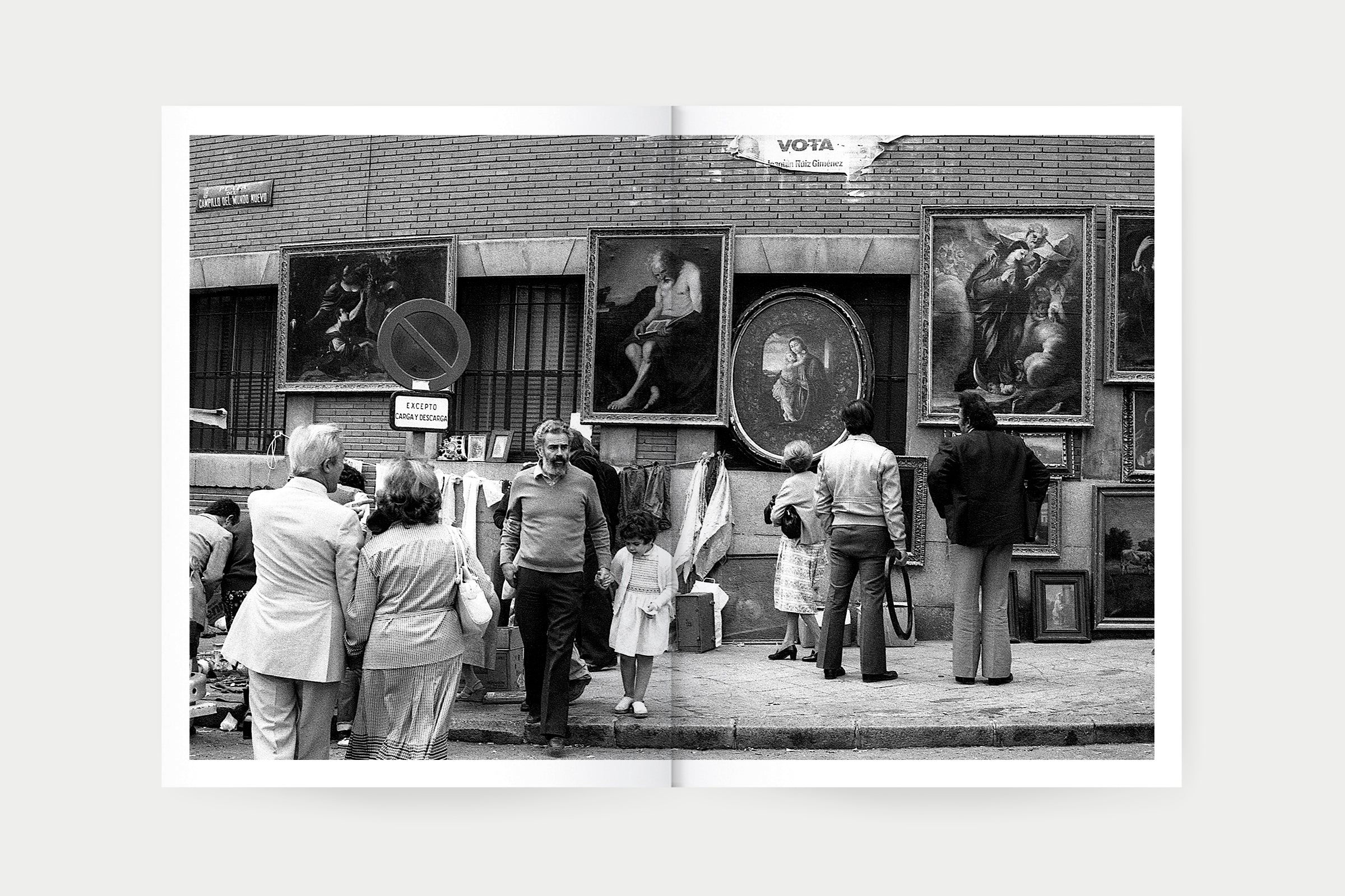 El Rastro 1976–1984 — Javier Campano, Editorial Ojos de Buey 2024