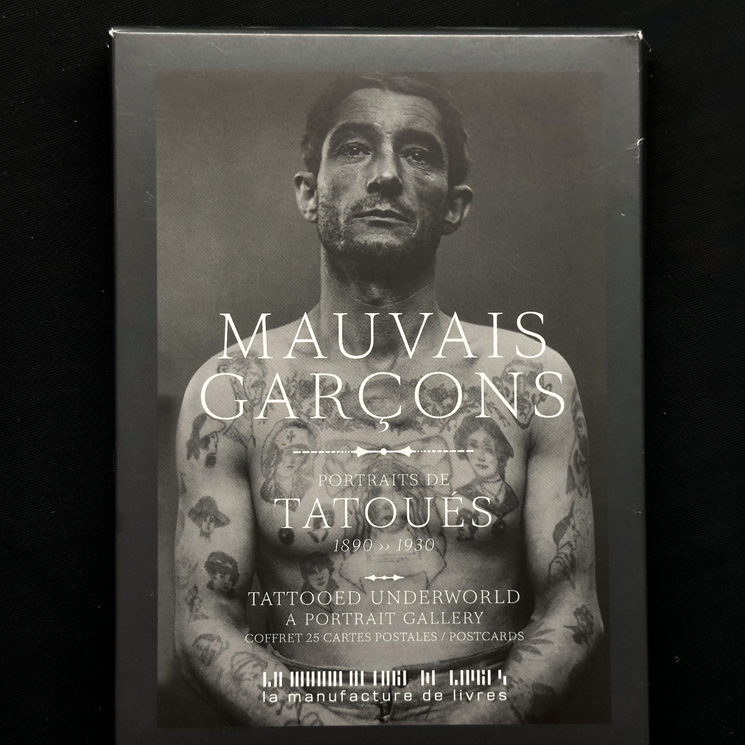 Mauvais Garçons — Retratos de Tatoués, 1890-1930 (juego de 25 postales)