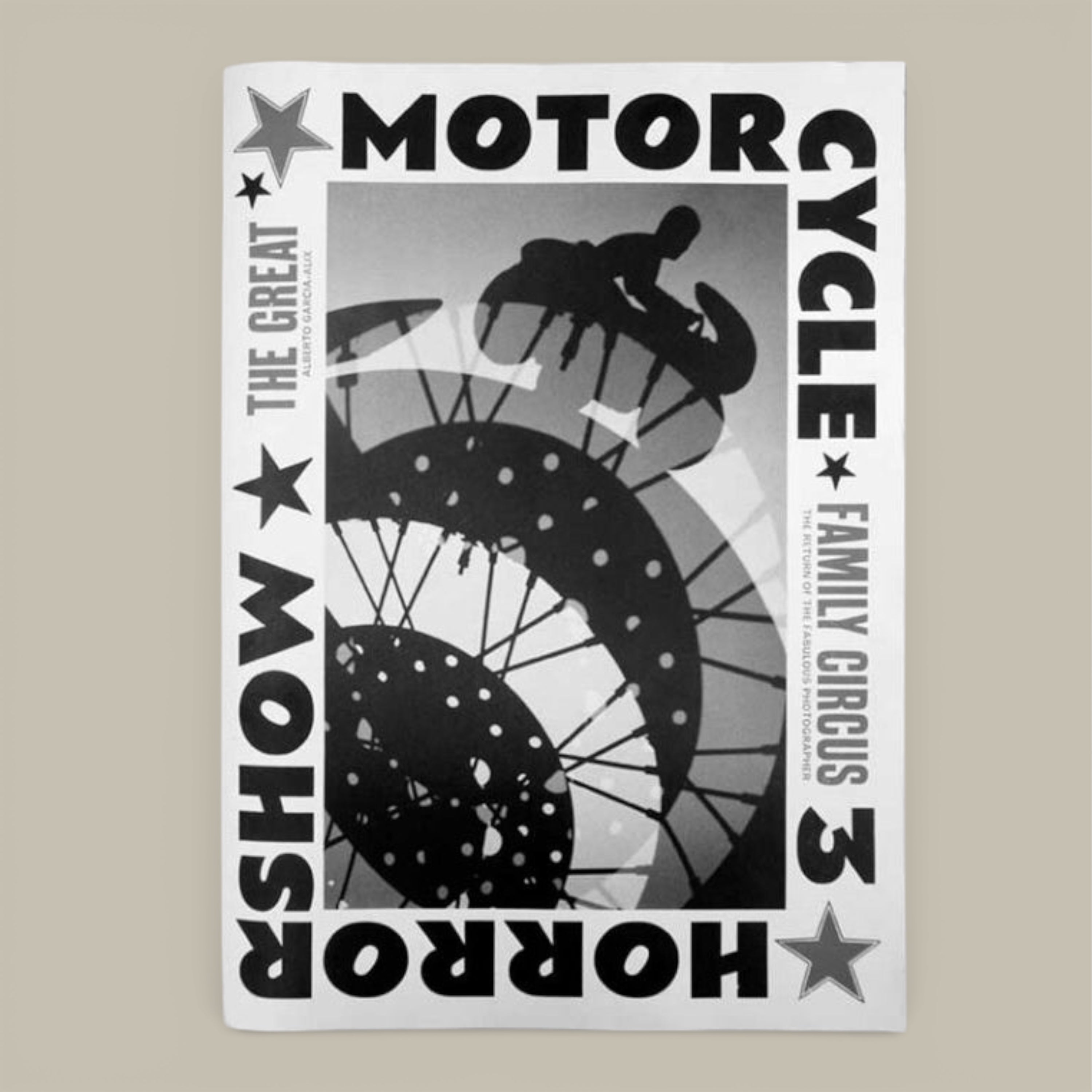 Alberto García-Alix — Nº3 REVISTA MOTORCYCLE FAMILY CIRCUS, Editorial Cabeza de Chorlito