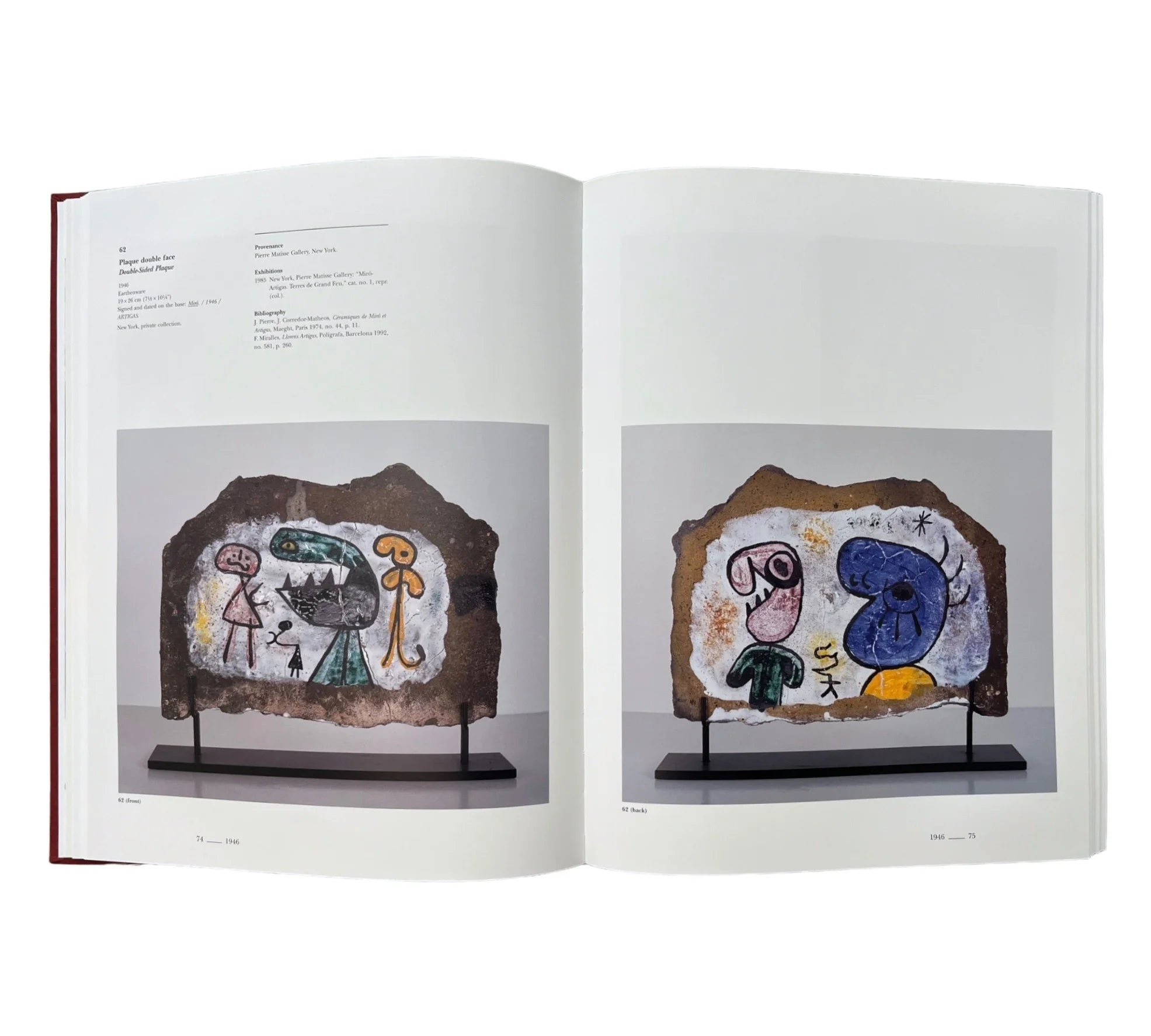 Miró | Artigas – Ceramics. Catalogue Raisonné 1941–1981 — Lelong Éditions, 2007