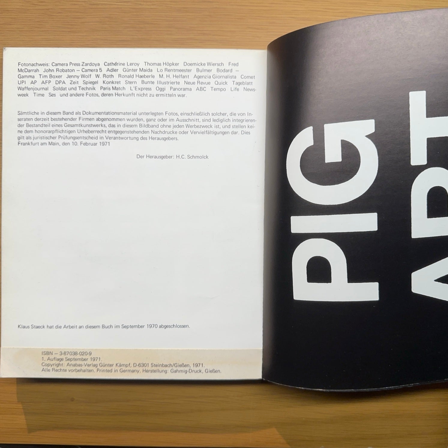 Pornographie – Klaus Staeck, 1971