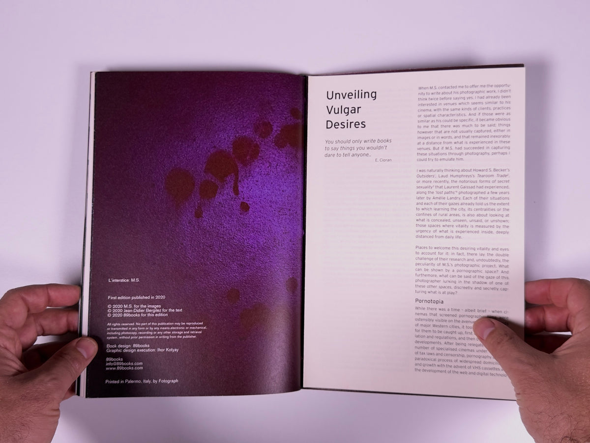 L'interstice — M.S. — 89books
