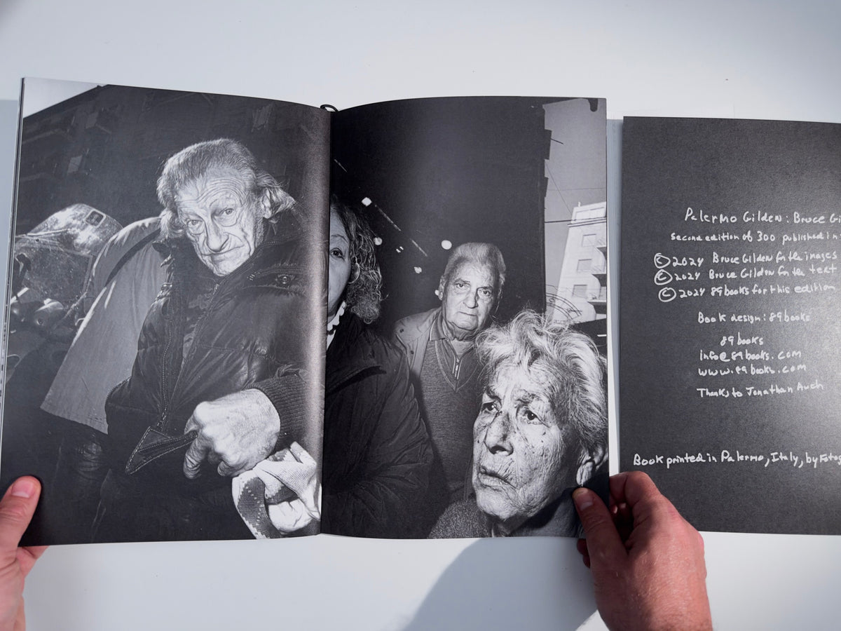 Palermo Gilden — Bruce Gilden — 89books