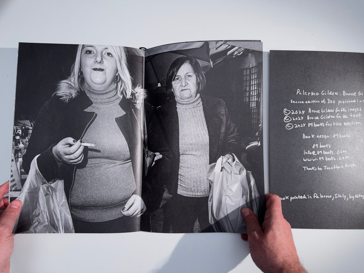Palermo Gilden — Bruce Gilden — 89books