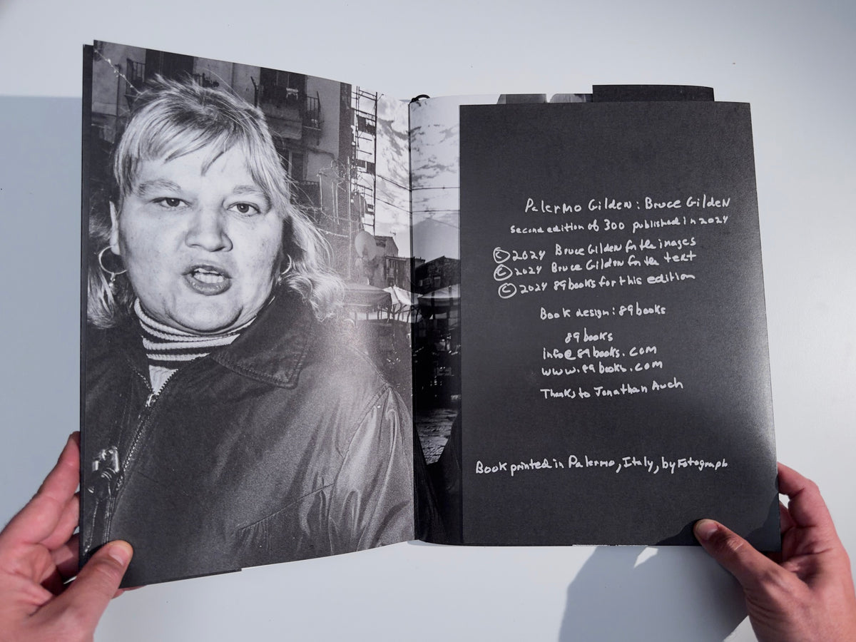 Palermo Gilden — Bruce Gilden — 89books
