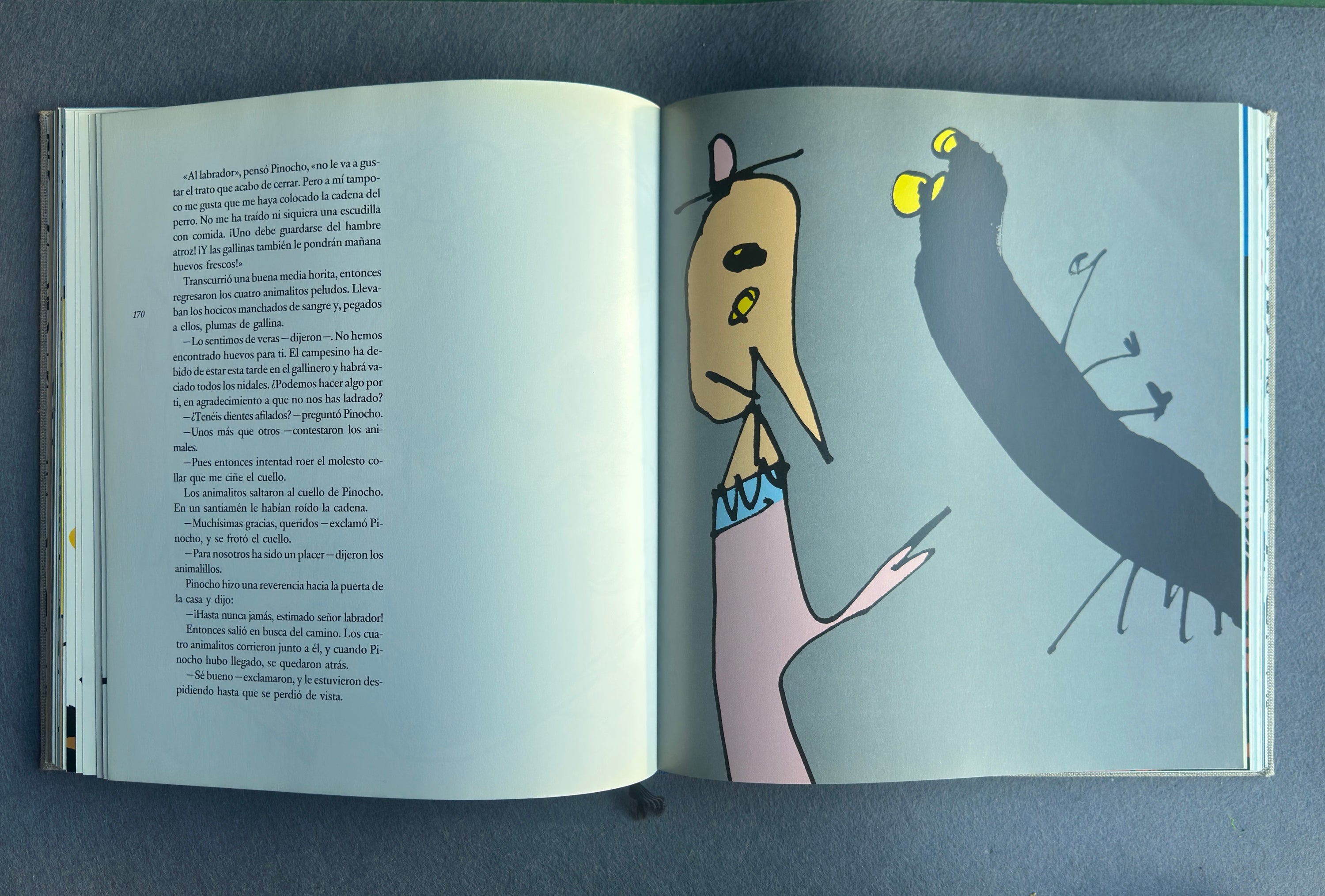 Las aventuras de Pinocho — de Antonio Saura, edición limitada de 1994