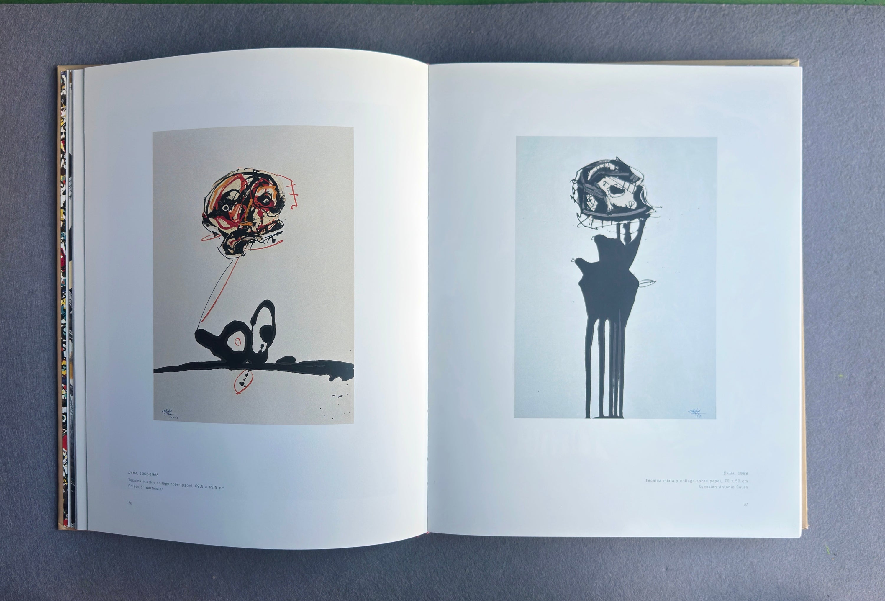 Antonio Saura — Catalogue d'exposition, Caja Duero, 2002