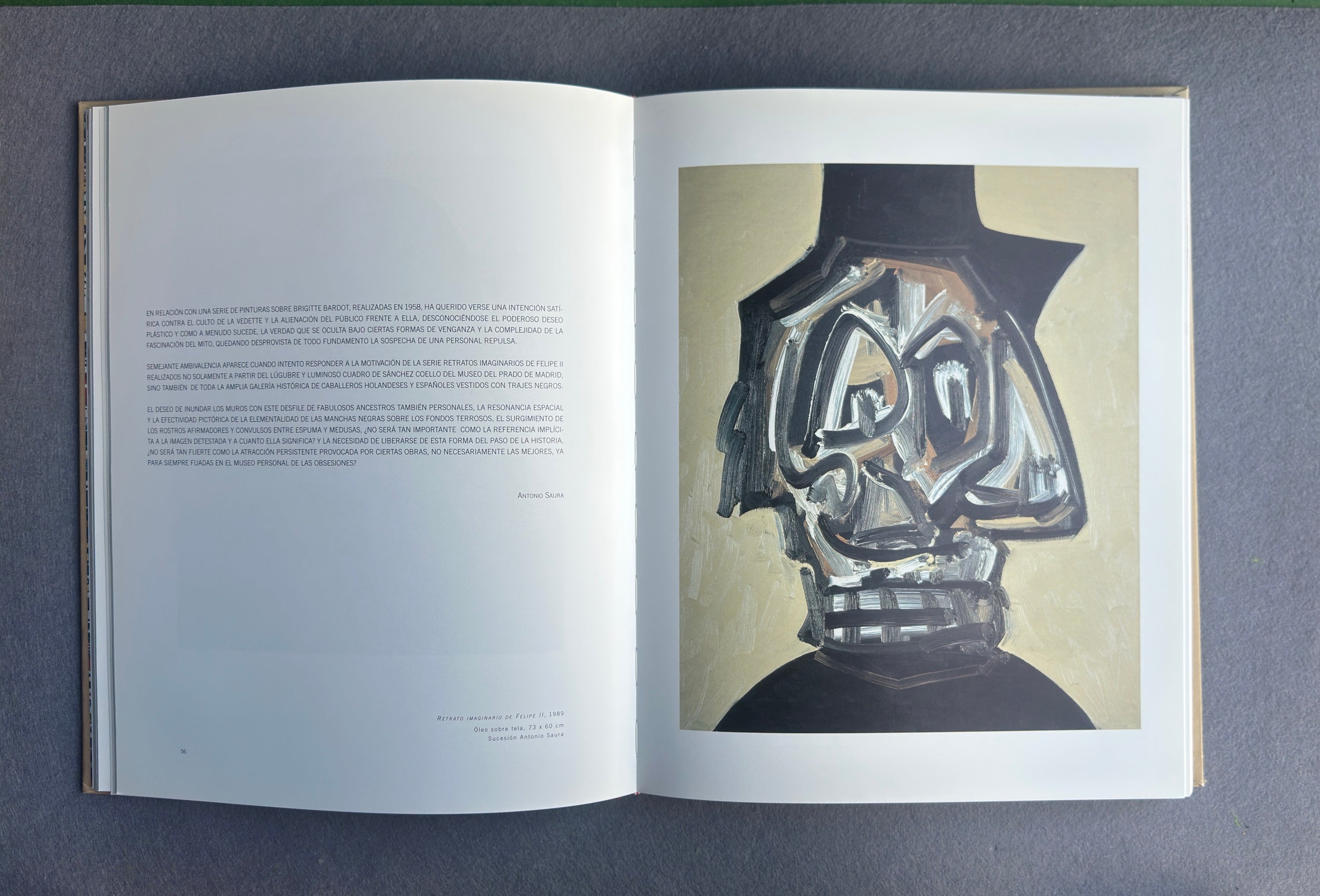 Antonio Saura — Catalogue d'exposition, Caja Duero, 2002