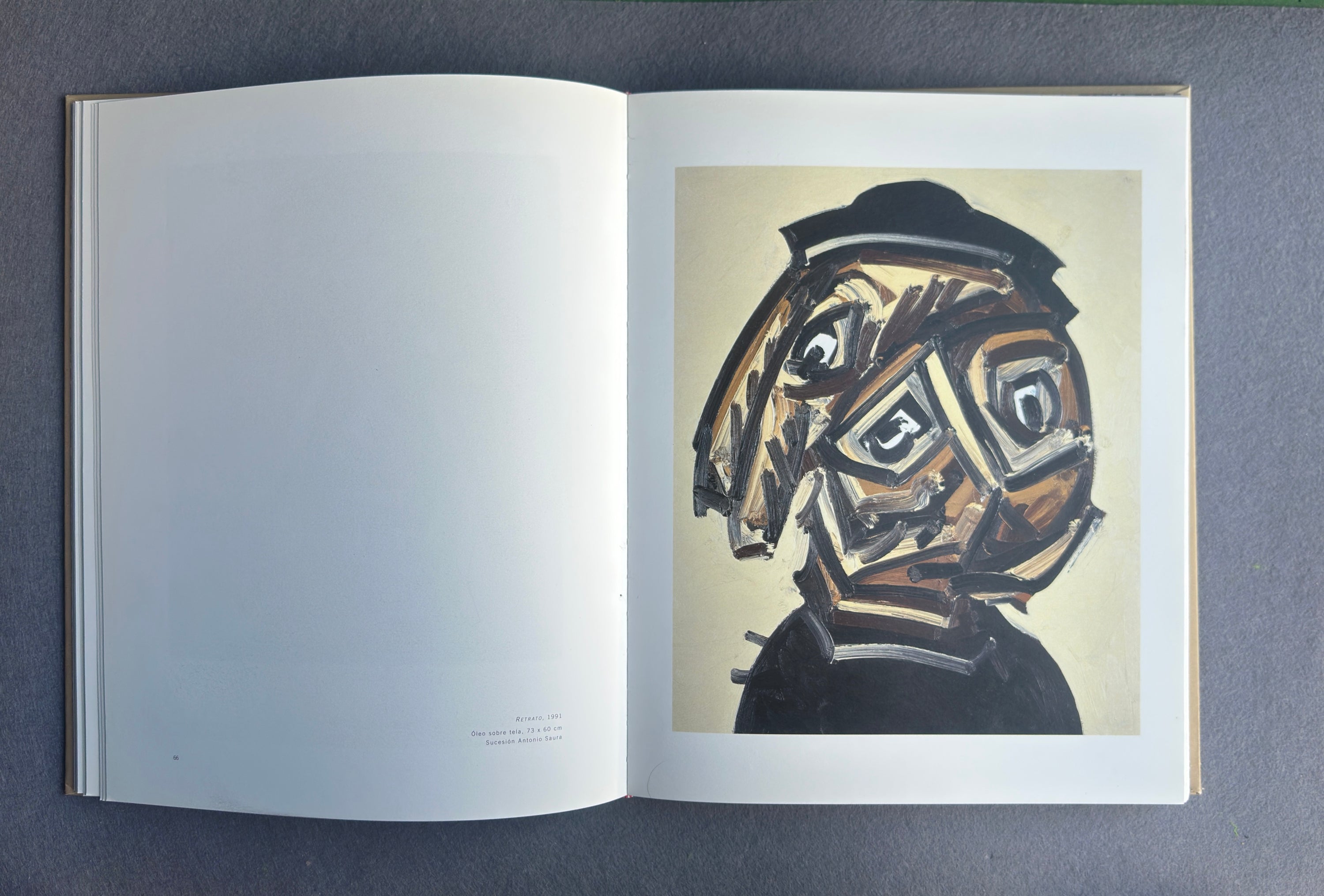 Antonio Saura — Catalogue d'exposition, Caja Duero, 2002