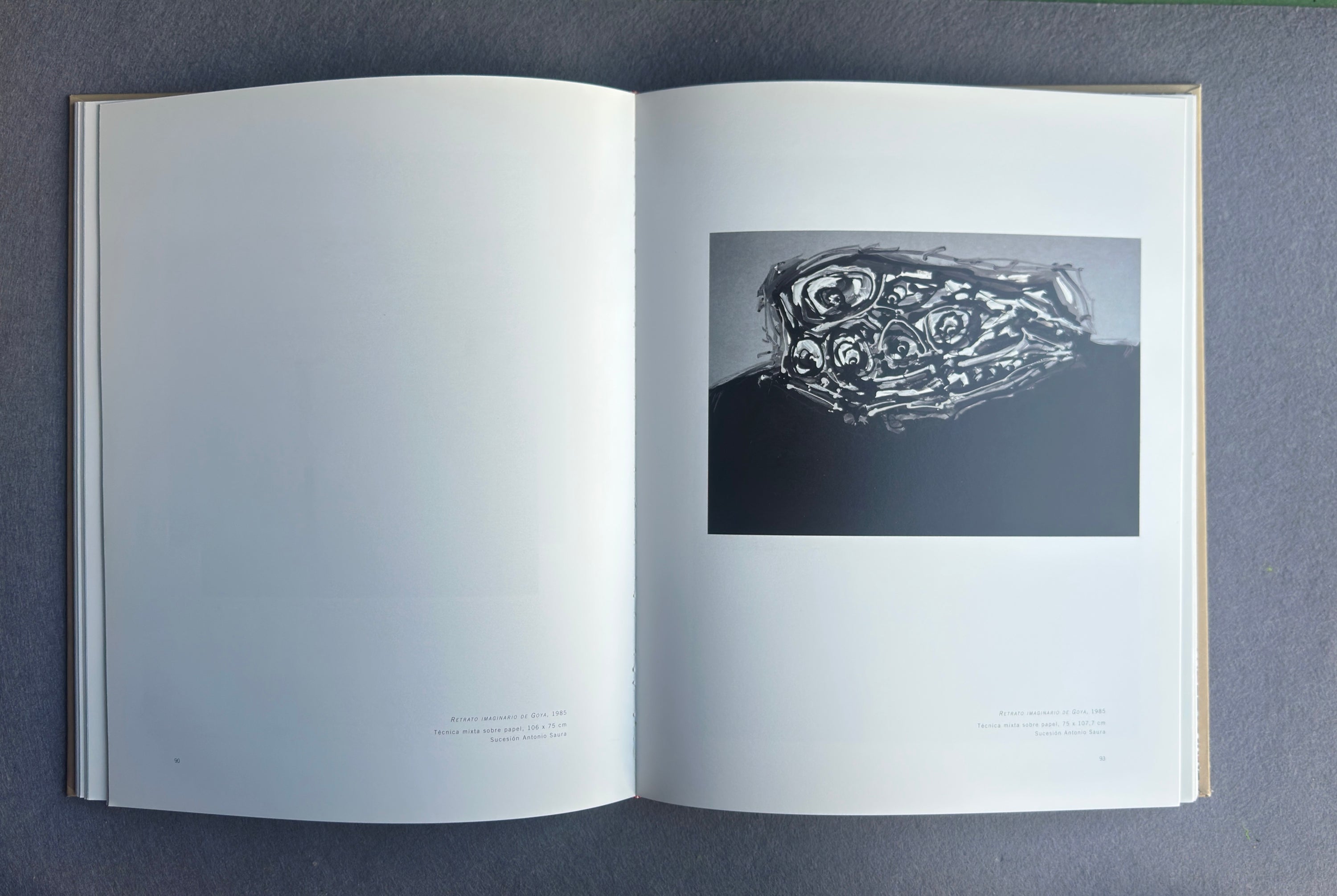Antonio Saura — Catalogue d'exposition, Caja Duero, 2002