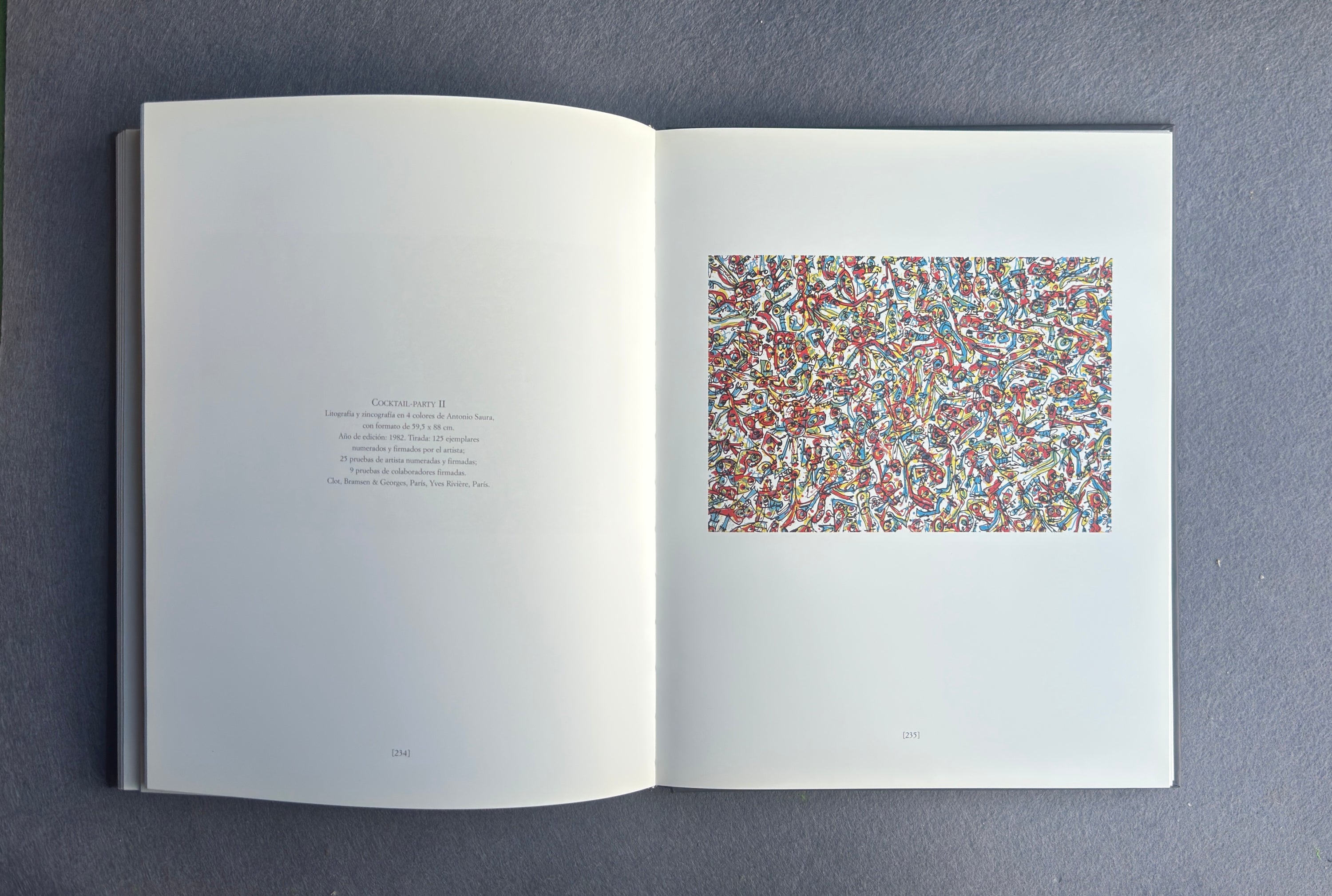 Saura: Obra Gráfica — Antonio Saura