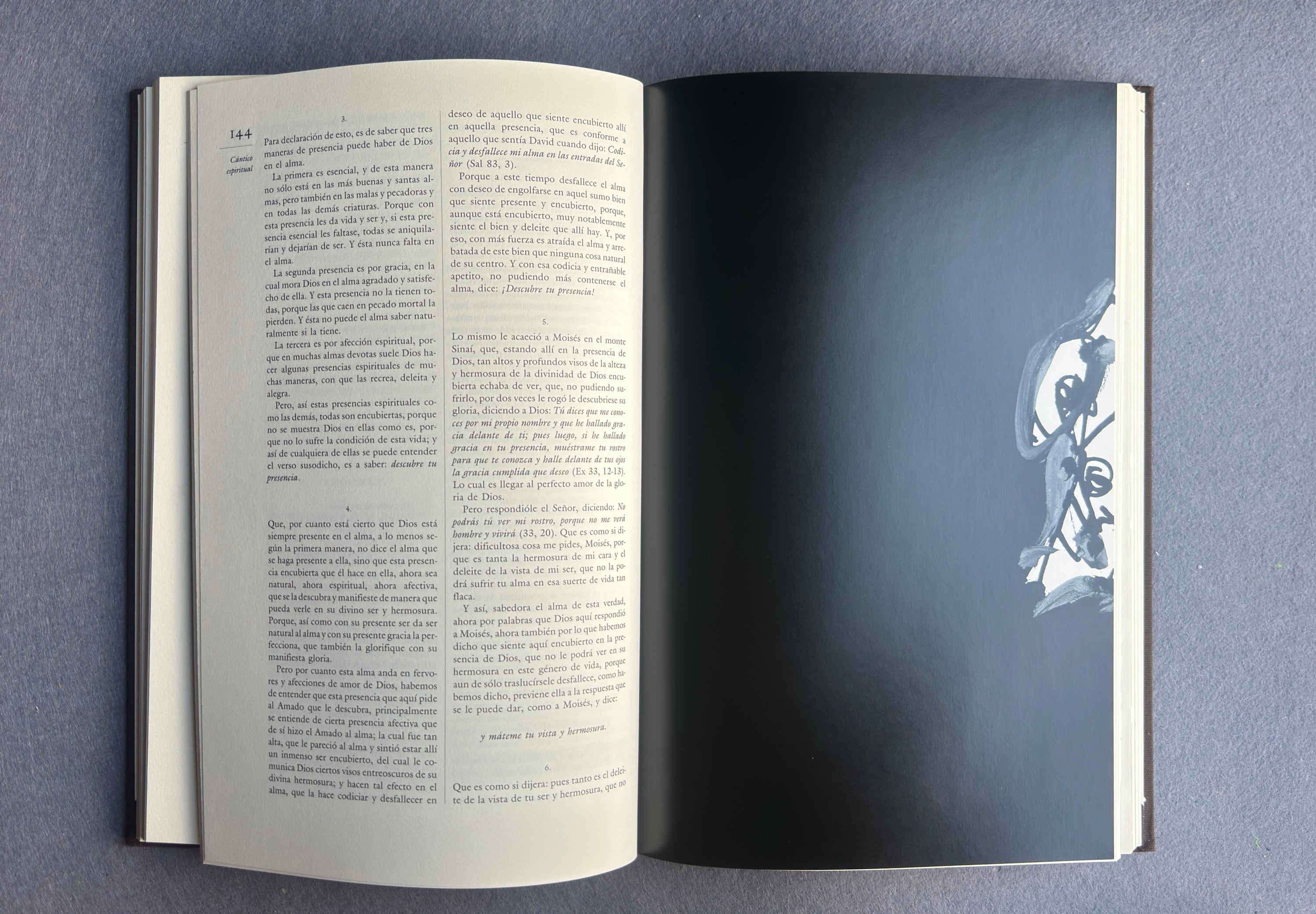 Poesía y otros textos — San Juan de la Cruz, ilustrado por Antonio Saura, 1991