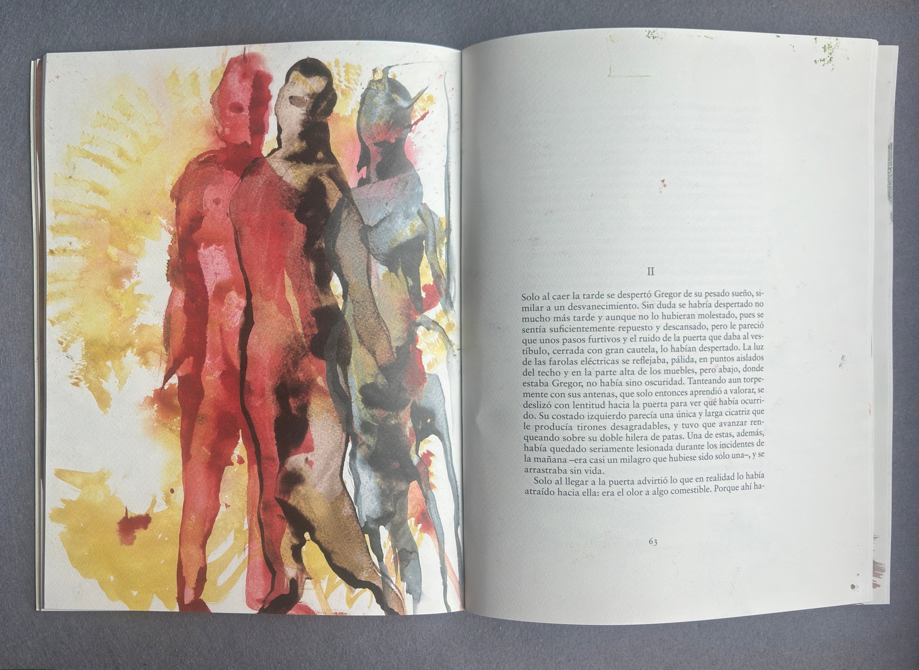 La transformation — Franz Kafka avec les illustrations de Miquel Barceló (première édition, 2020)