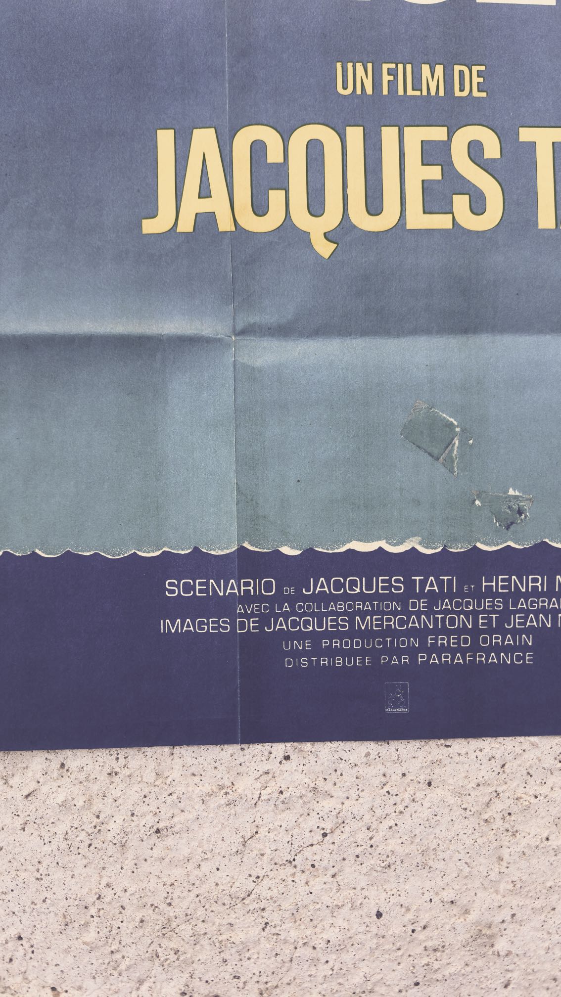 Les Vacances de M. Hulot – Jacques Tati – France, 1953 – 80 × 60 cm