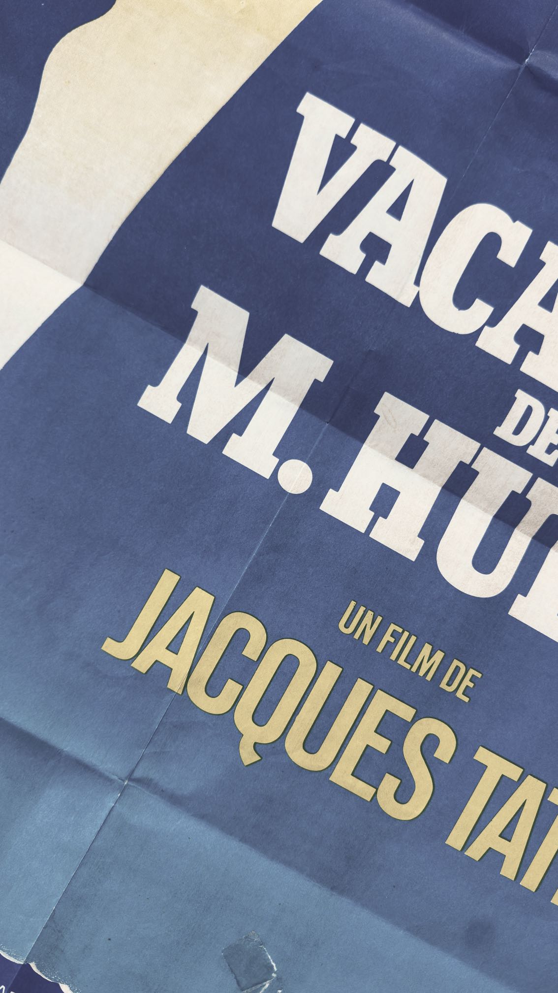 Les Vacances de M. Hulot – Jacques Tati – France, 1953 – 80 × 60 cm