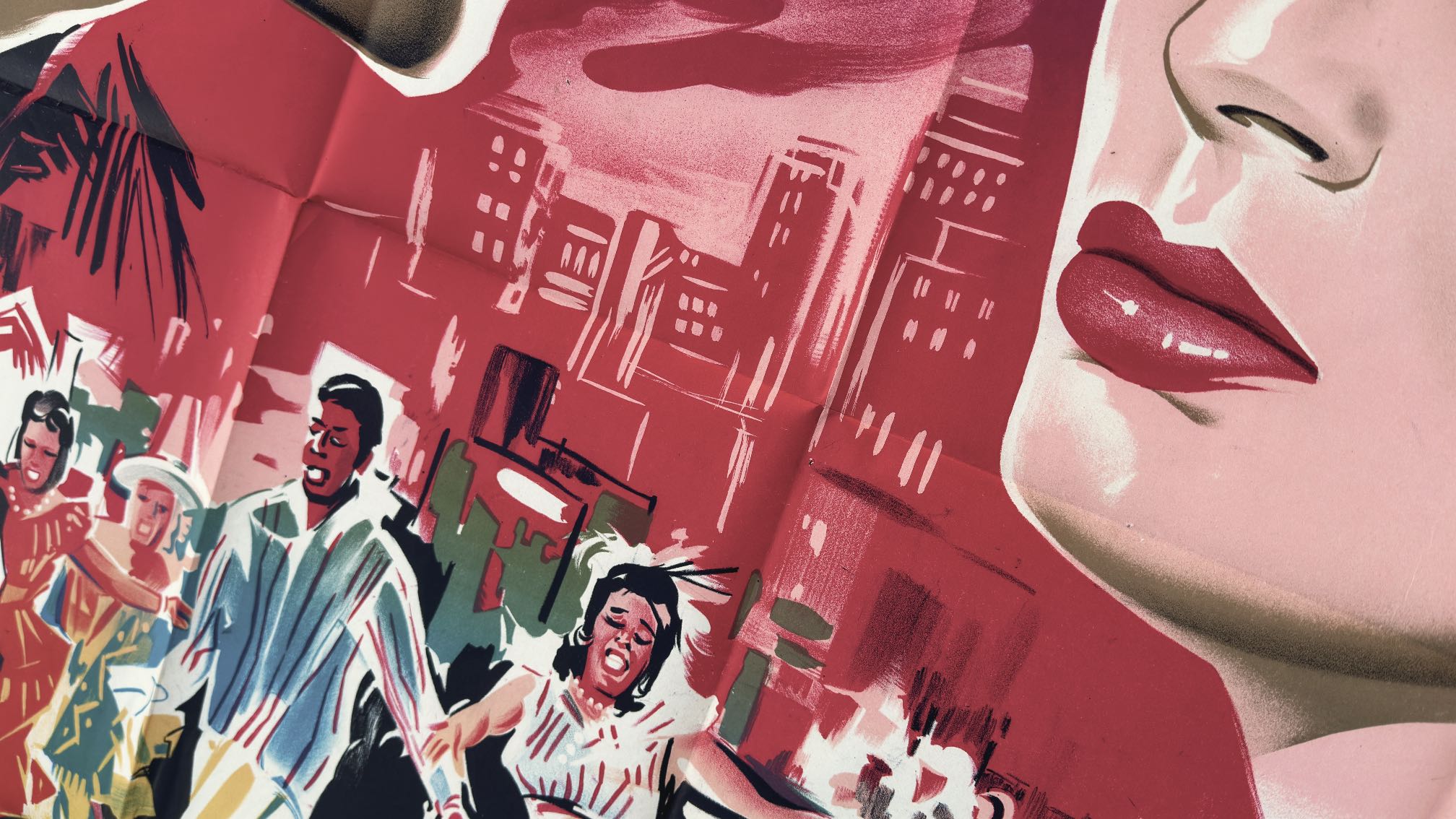 Samba a Rio — Sarita Montiel, Rafael Gil, French Film Poster (120 × 160 cm)