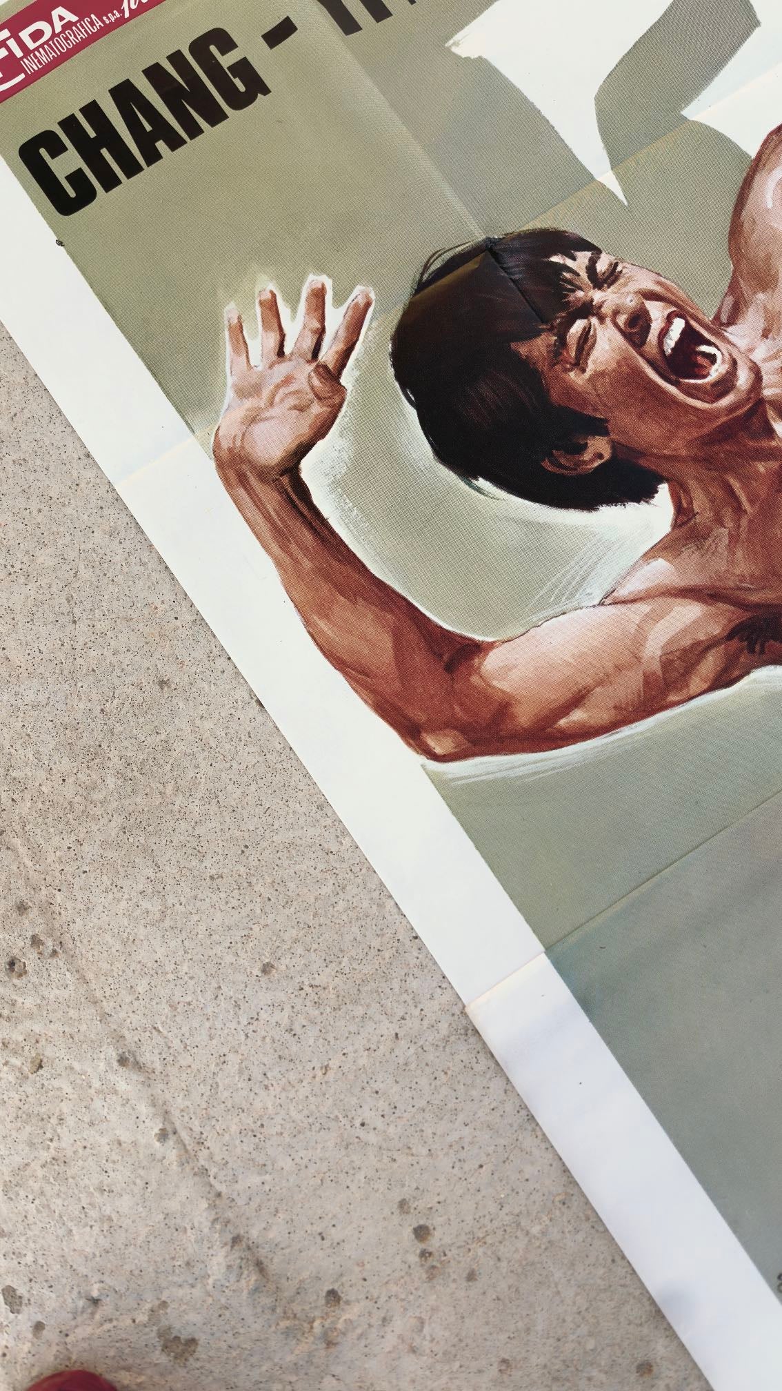 Mani che stritolano — Chang Yi, Italian Film Poster (100 × 140 cm)