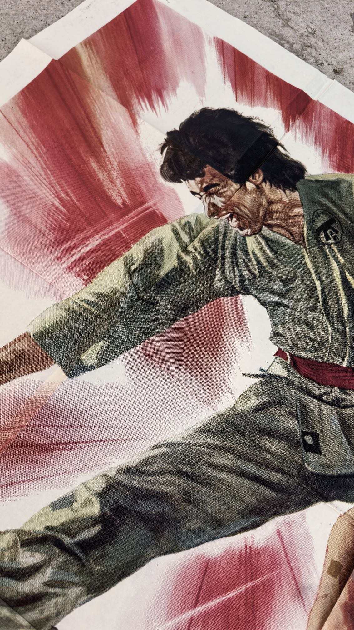 Bruce Lee – La Bestia Umana — Barry Lam, Italian Film Poster (100 × 140 cm)
