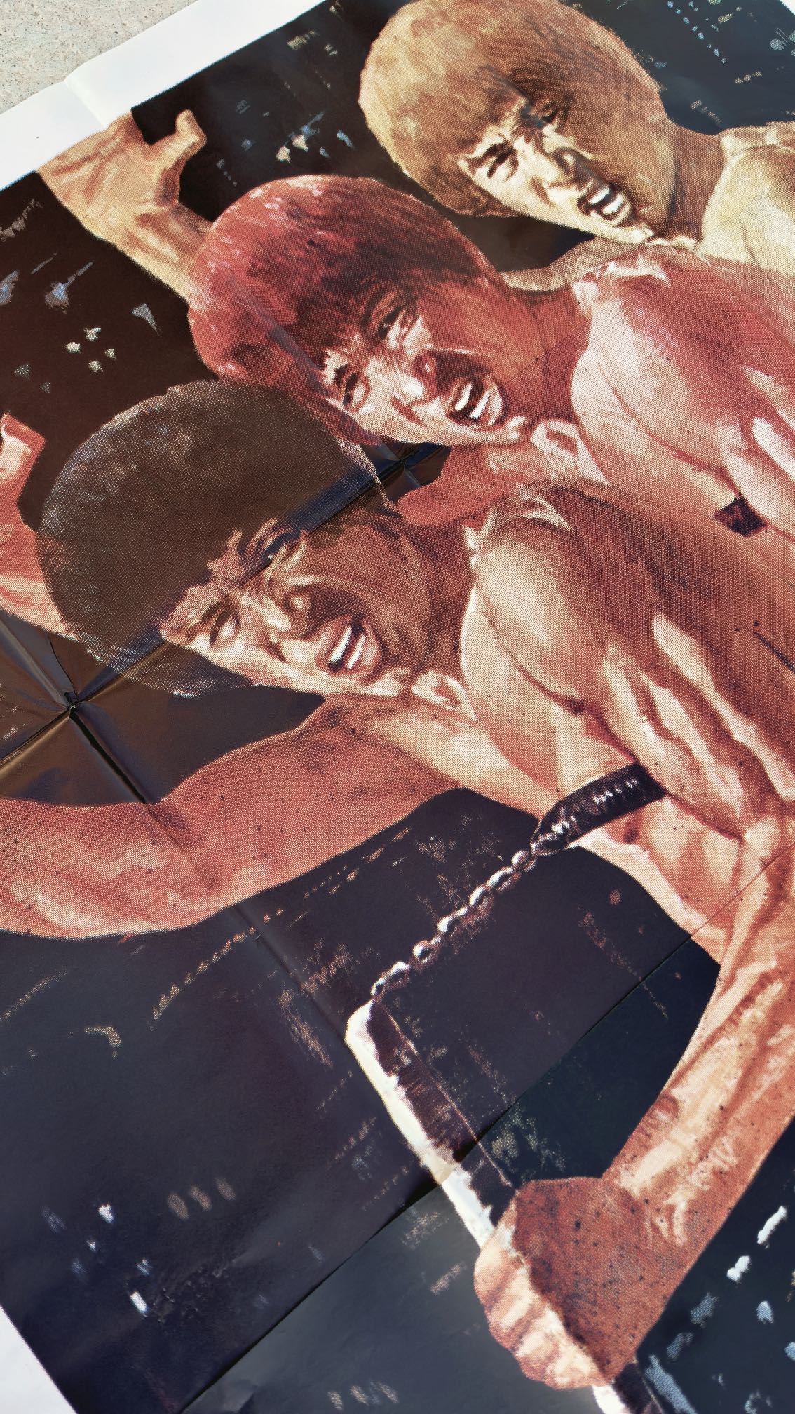 Il ritorno delle 5 dita d’acciaio — Hideo Nanbu, Italian Film Poster (100 × 140 cm)