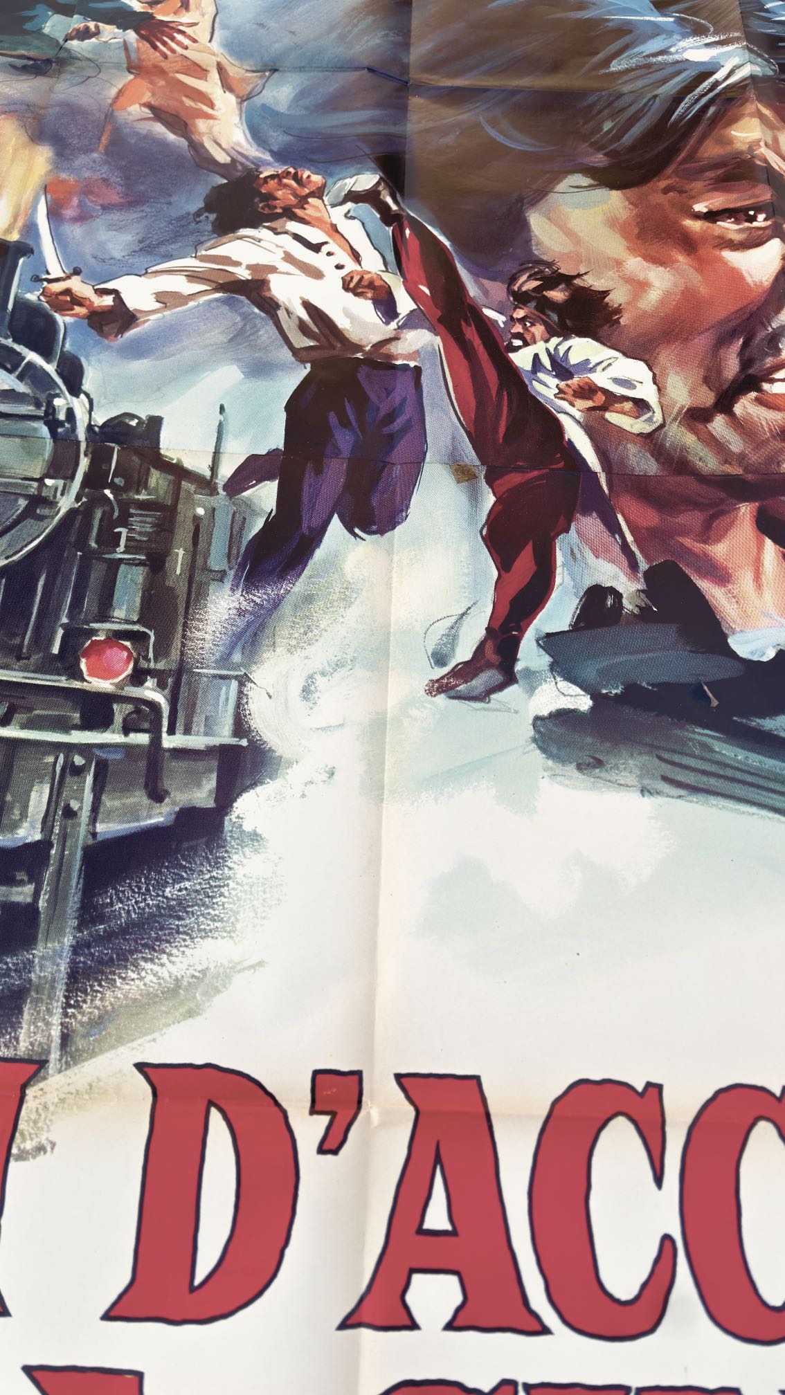Mani d’Acciaio: Furia Cinese — Hsiung Ting Wu, Italian Film Poster (100 × 140 cm)