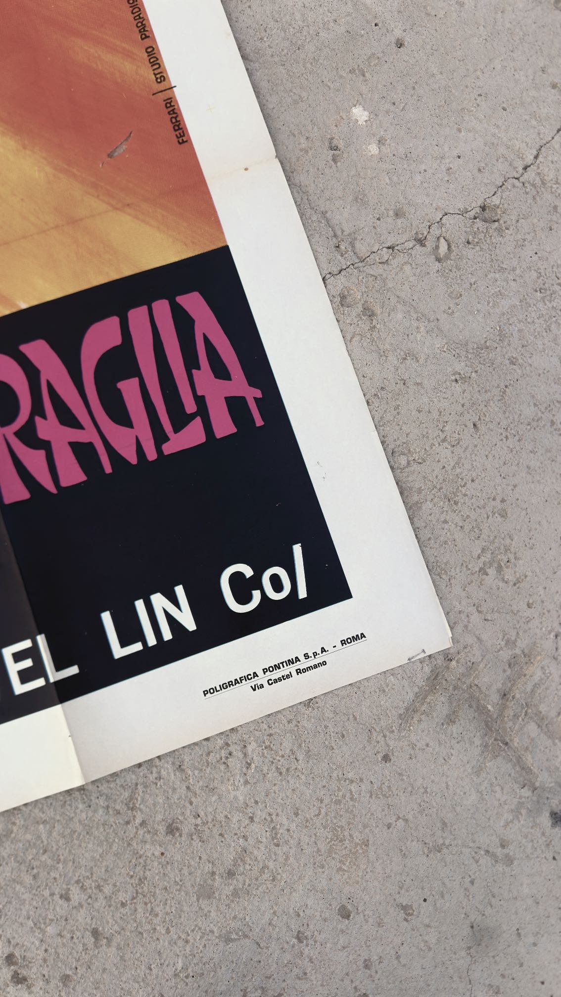 L’Uomo della Grande Muraglia — Cin Shen-En, Italian Film Poster (100 × 140 cm)