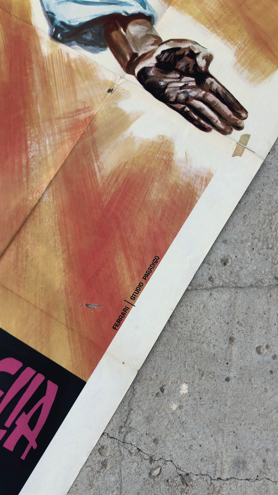 L’Uomo della Grande Muraglia — Cin Shen-En, Italian Film Poster (100 × 140 cm)