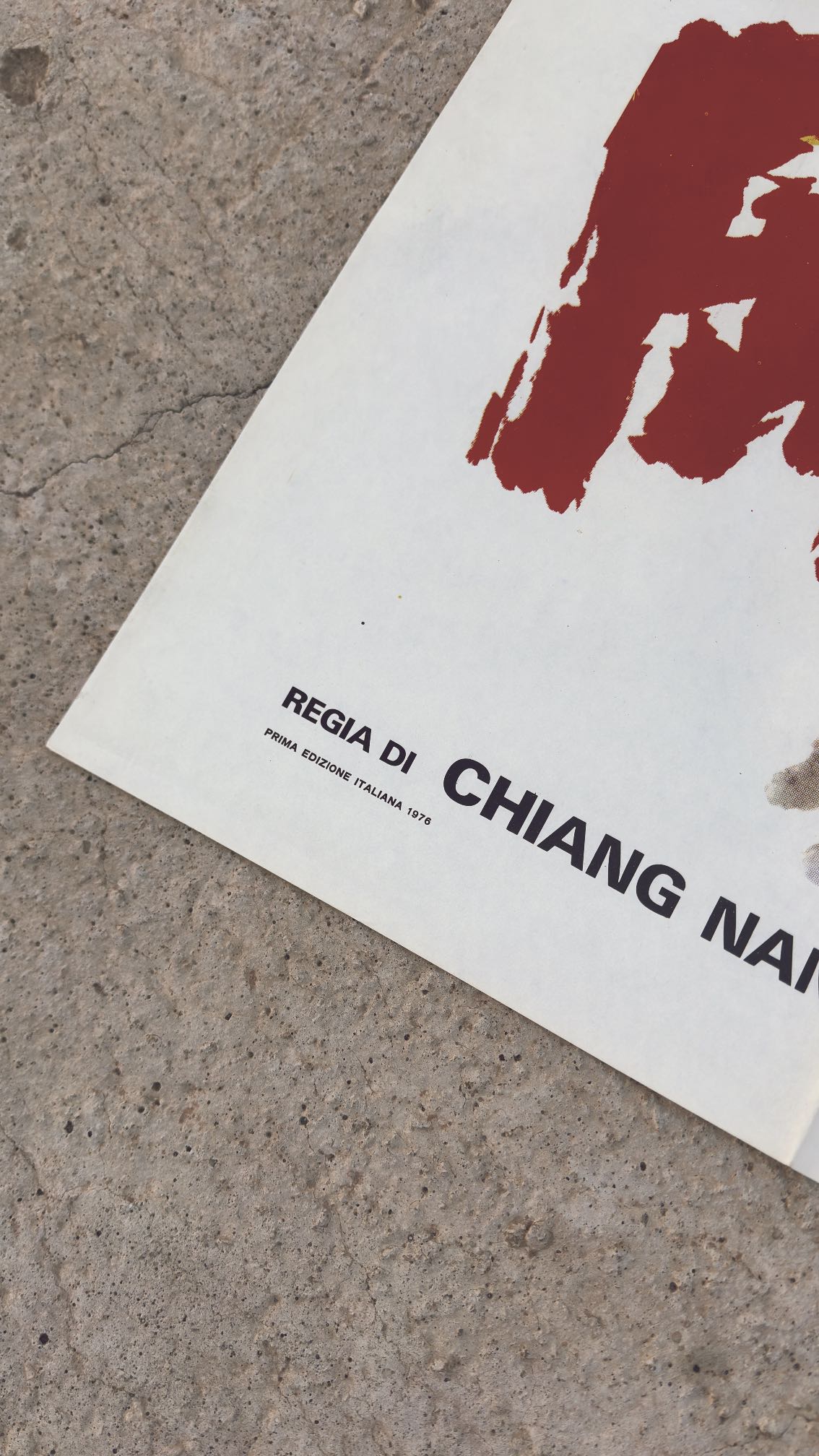 Karate a Shangai — Affiche italienne 2F (200 × 140 cm), 1976