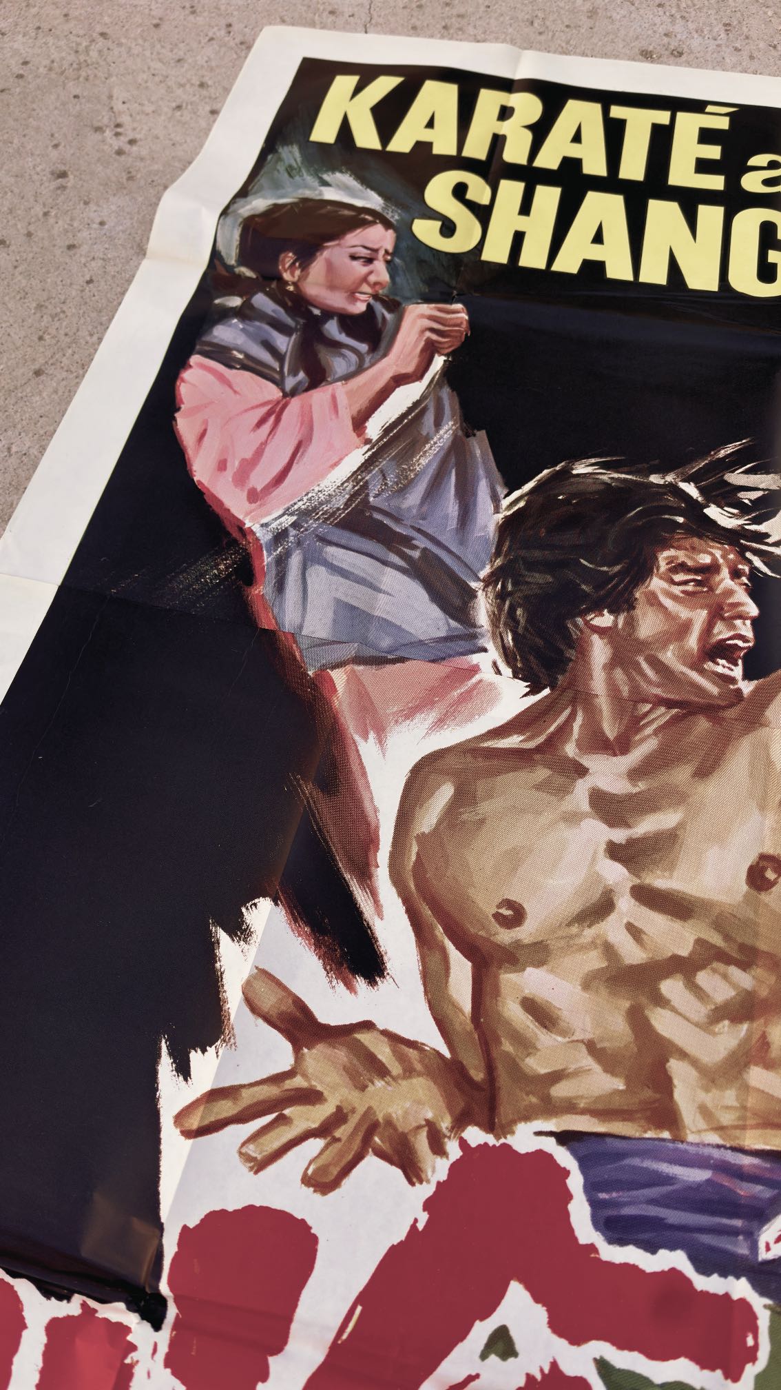 Karate a Shangai — Affiche italienne 2F (200 × 140 cm), 1976