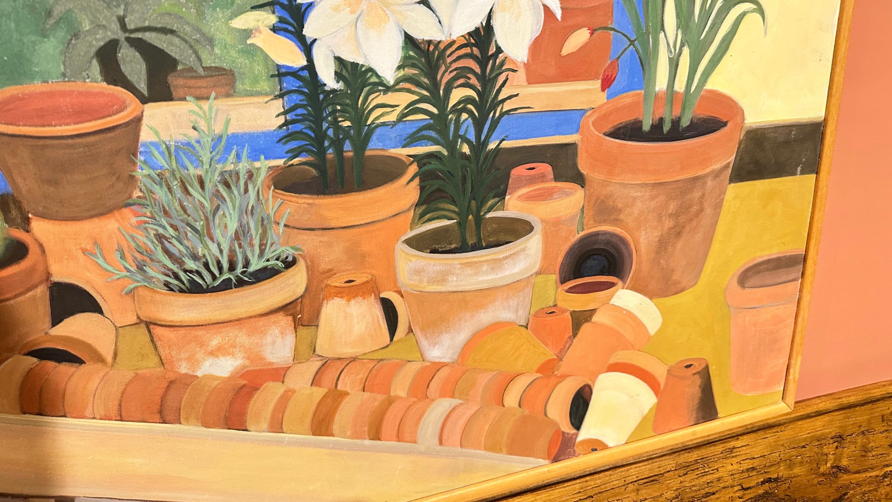 Le patio - Anonyme
