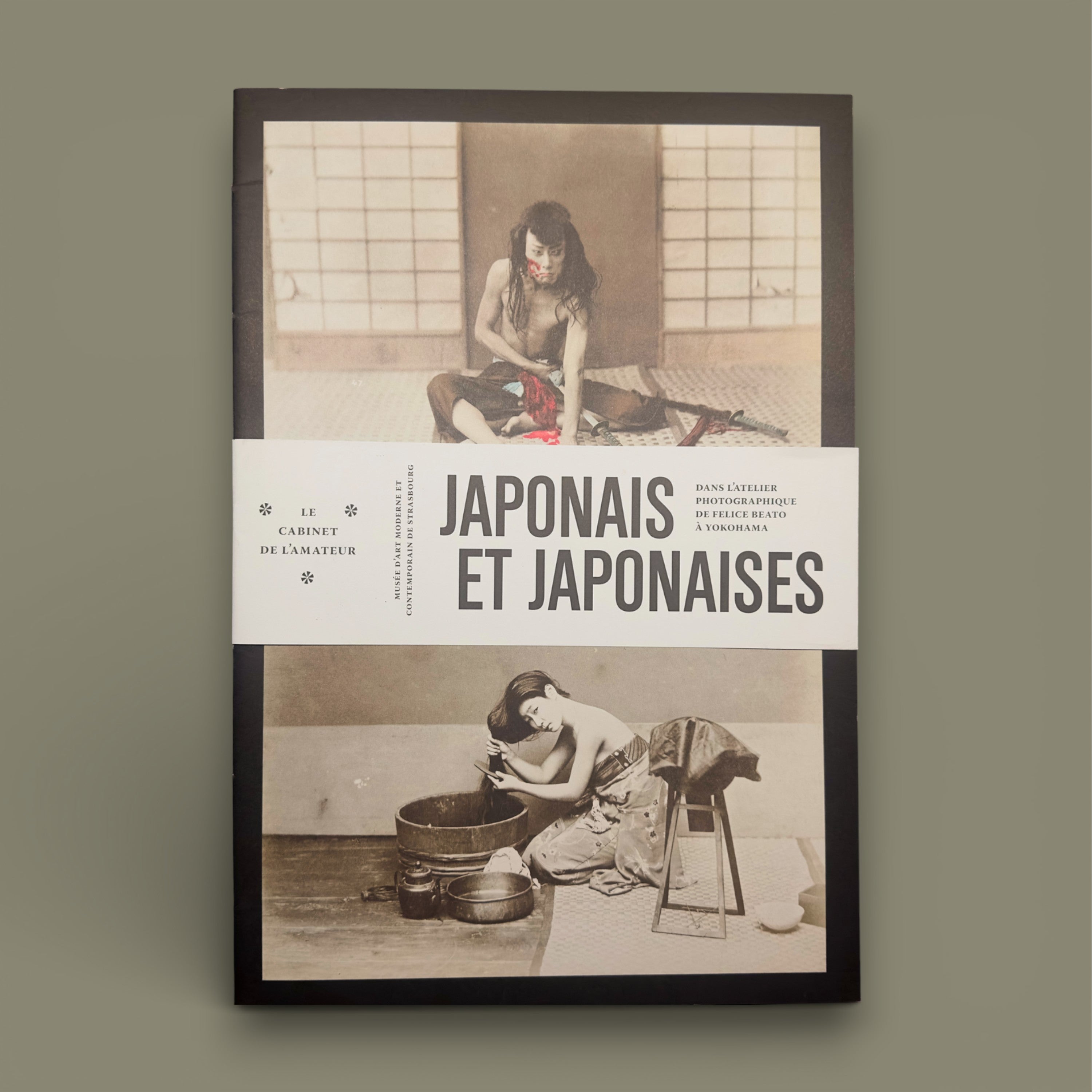Japonais et Japonaises — En el taller fotográfico de Felice Beato en Yokohama