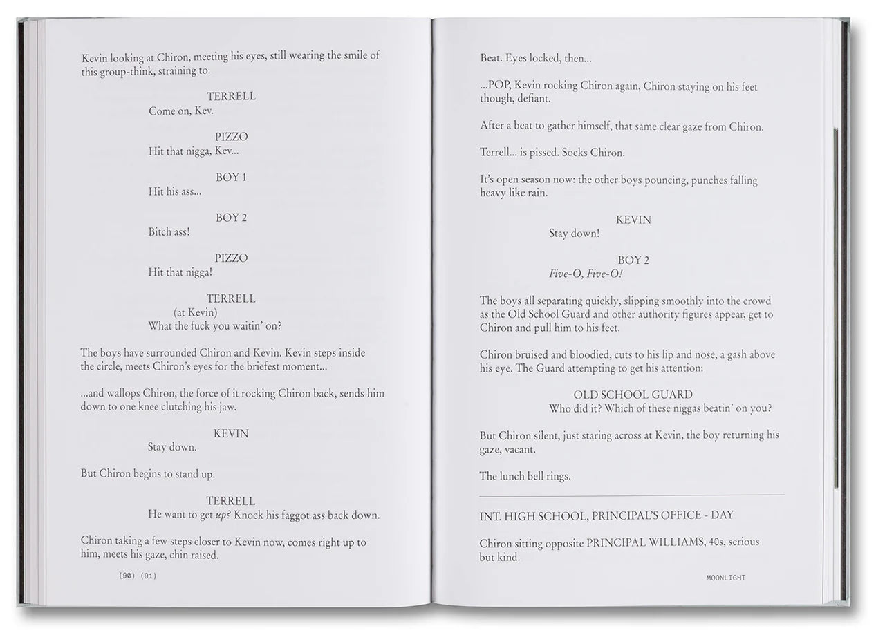 Moonlight Screenplay Book — Barry Jenkins, A24