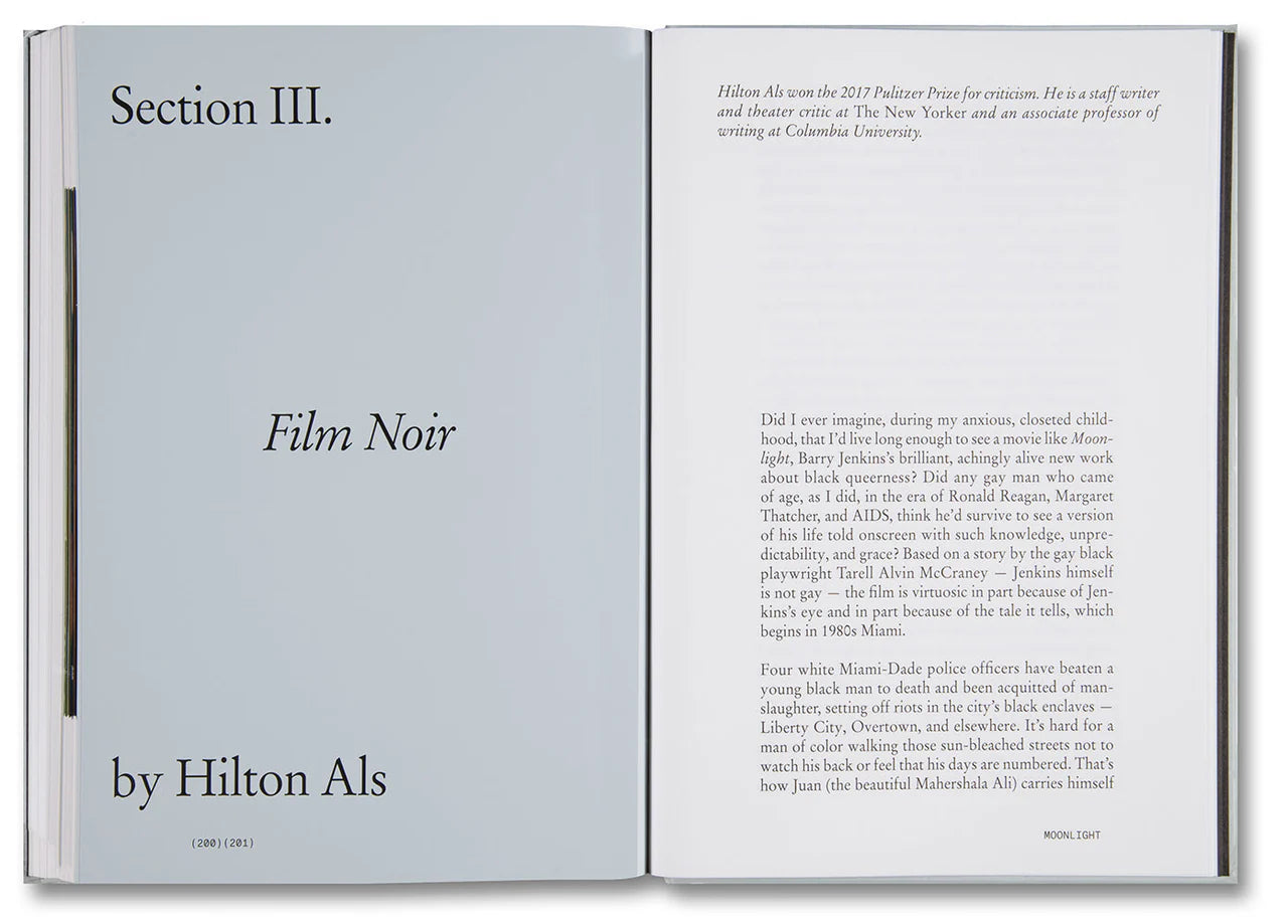 Moonlight Screenplay Book — Barry Jenkins, A24