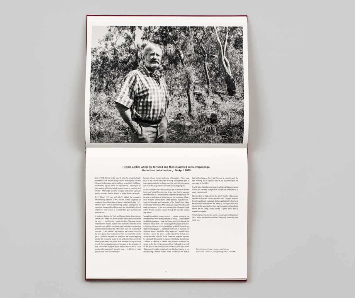 Ex Offenders at the Scene of Crime — David Goldblatt, 2008–2016, Steidl